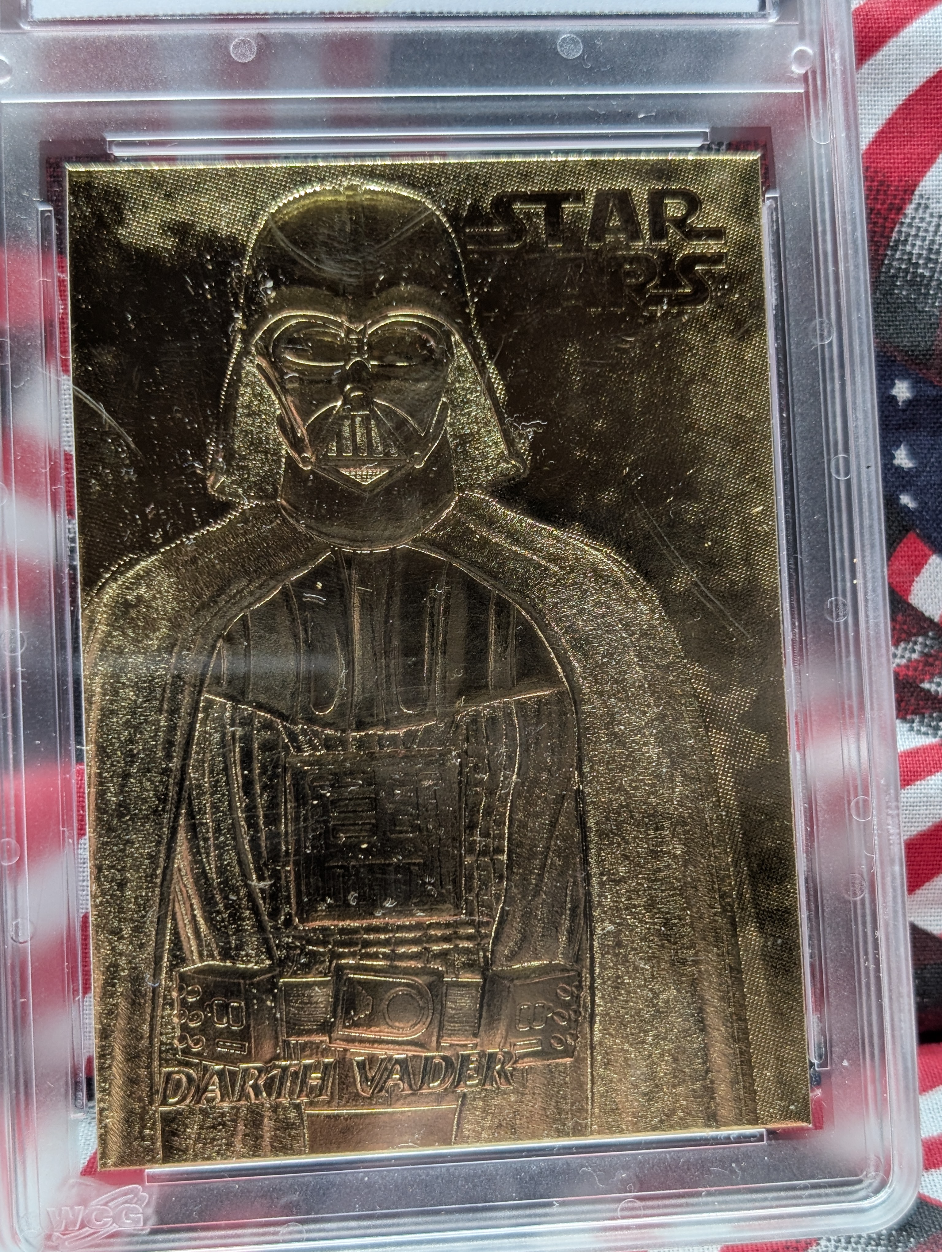 Star Wars, DARTH VADER, 23KT Gold, Sealed, Gem 10 Mint, Limited of 10,000, Darth Vader Edition!