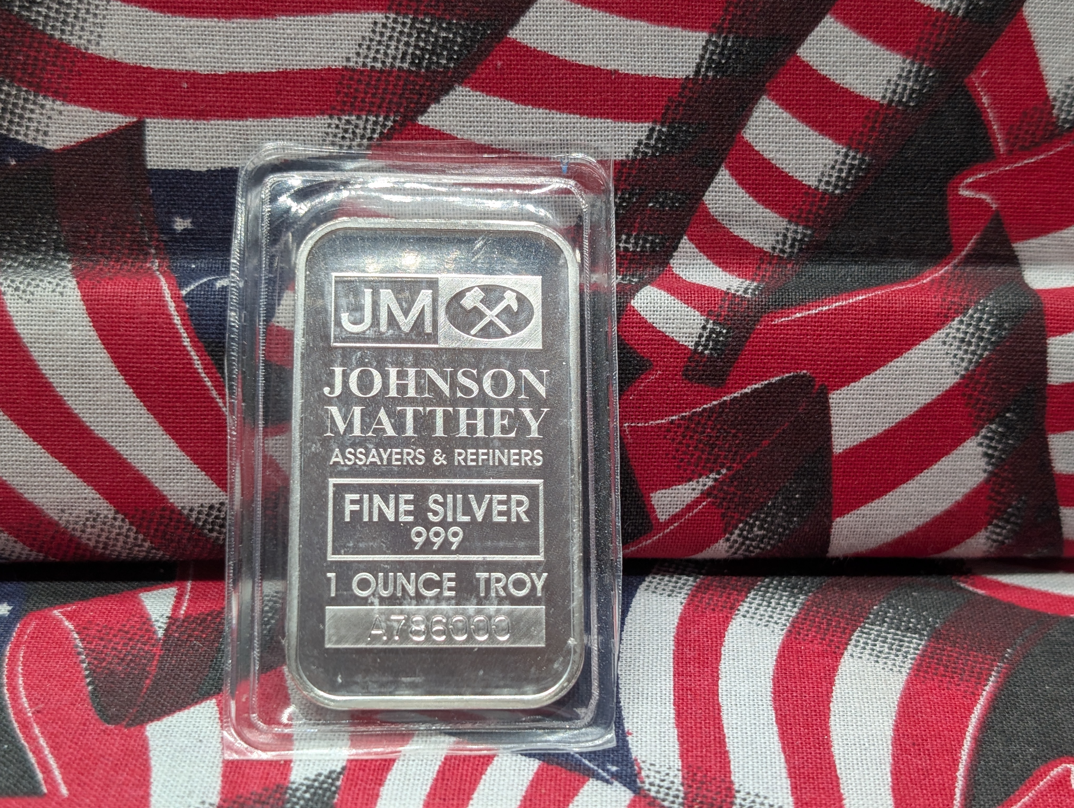 .999 Fine Silver, Johnson Matthey Assayers & Refiners, .999 Fine Silver, 1 Troy Ounce, Proof, Sealed!
