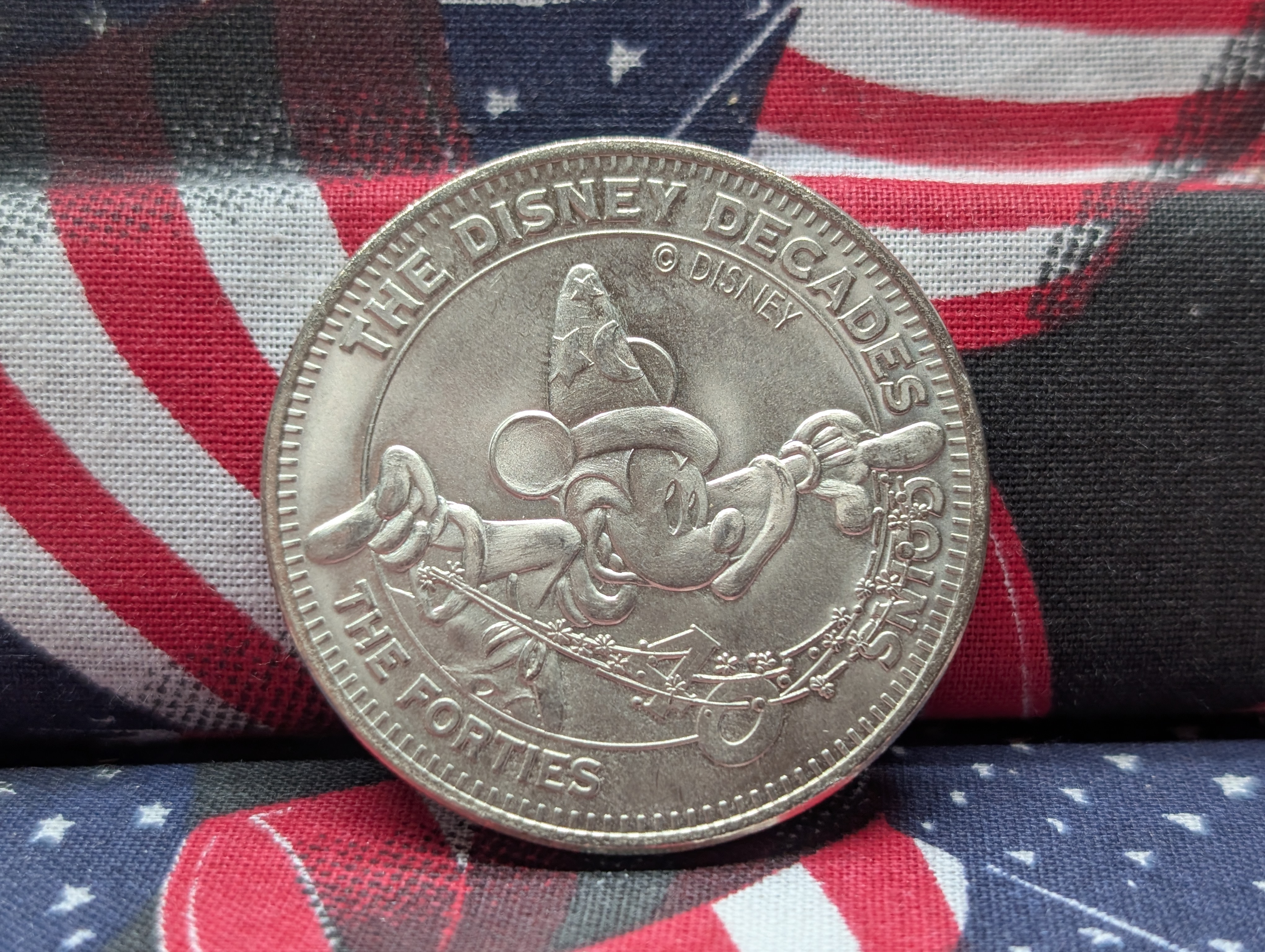 Disney's, PLUTO'S SWEATER/1949, The Disney Decades Coins The Forties - Great Gift for The Disney Collector!