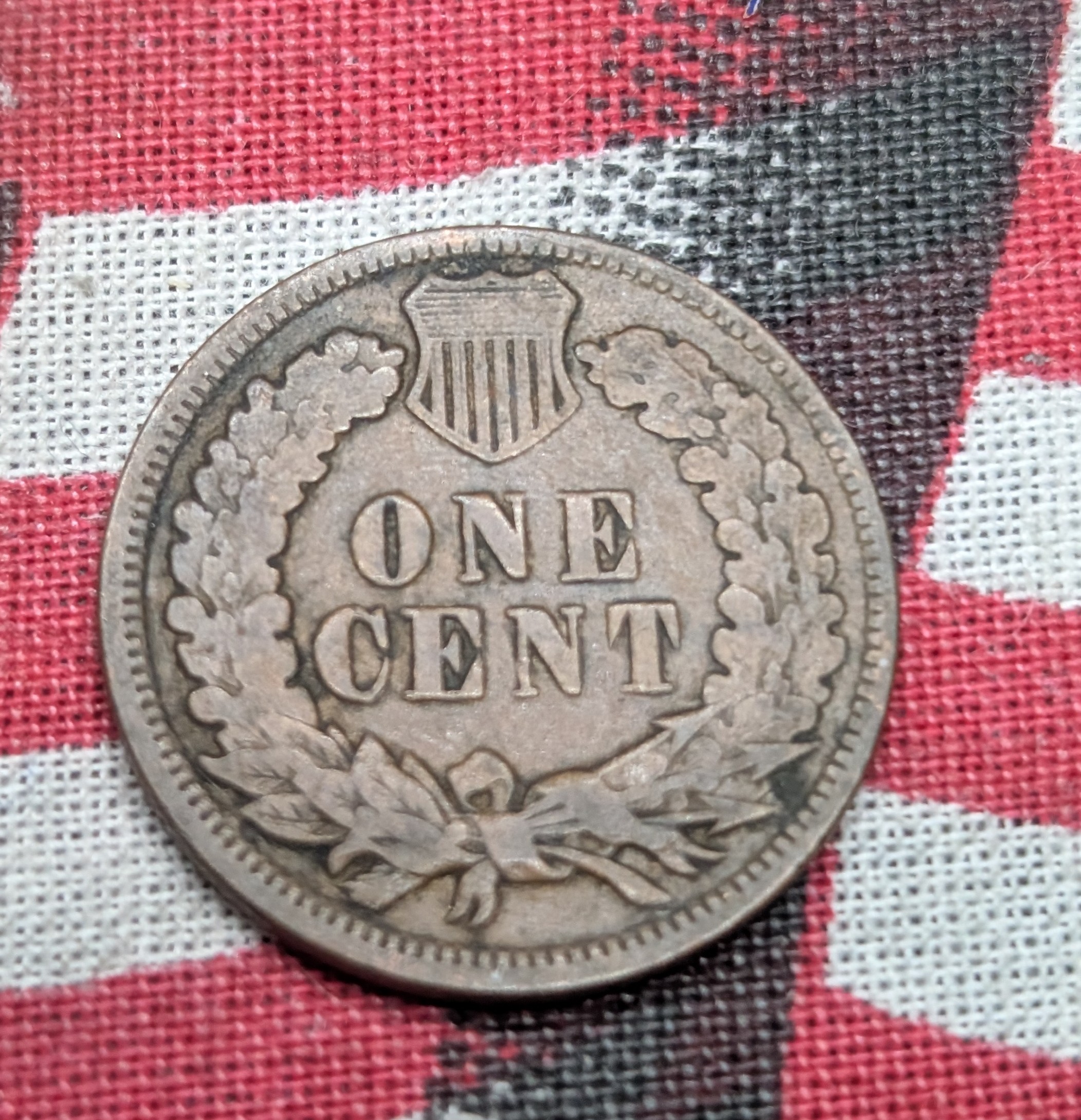 1897 Indian Head Cent - 129 Years Old!