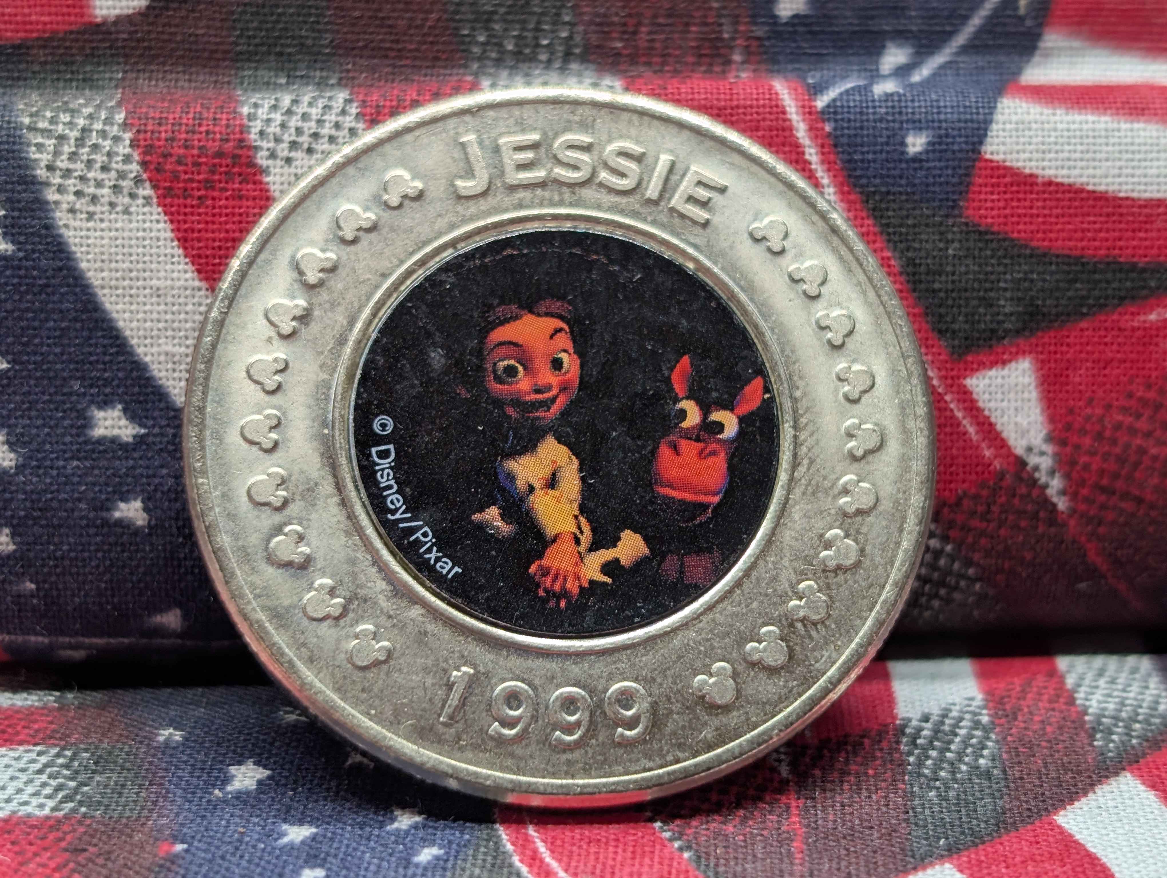 Disney's JESSIE/1999,The Disney Decades Coins The Nineties. Great Gift for the Disney Collector!