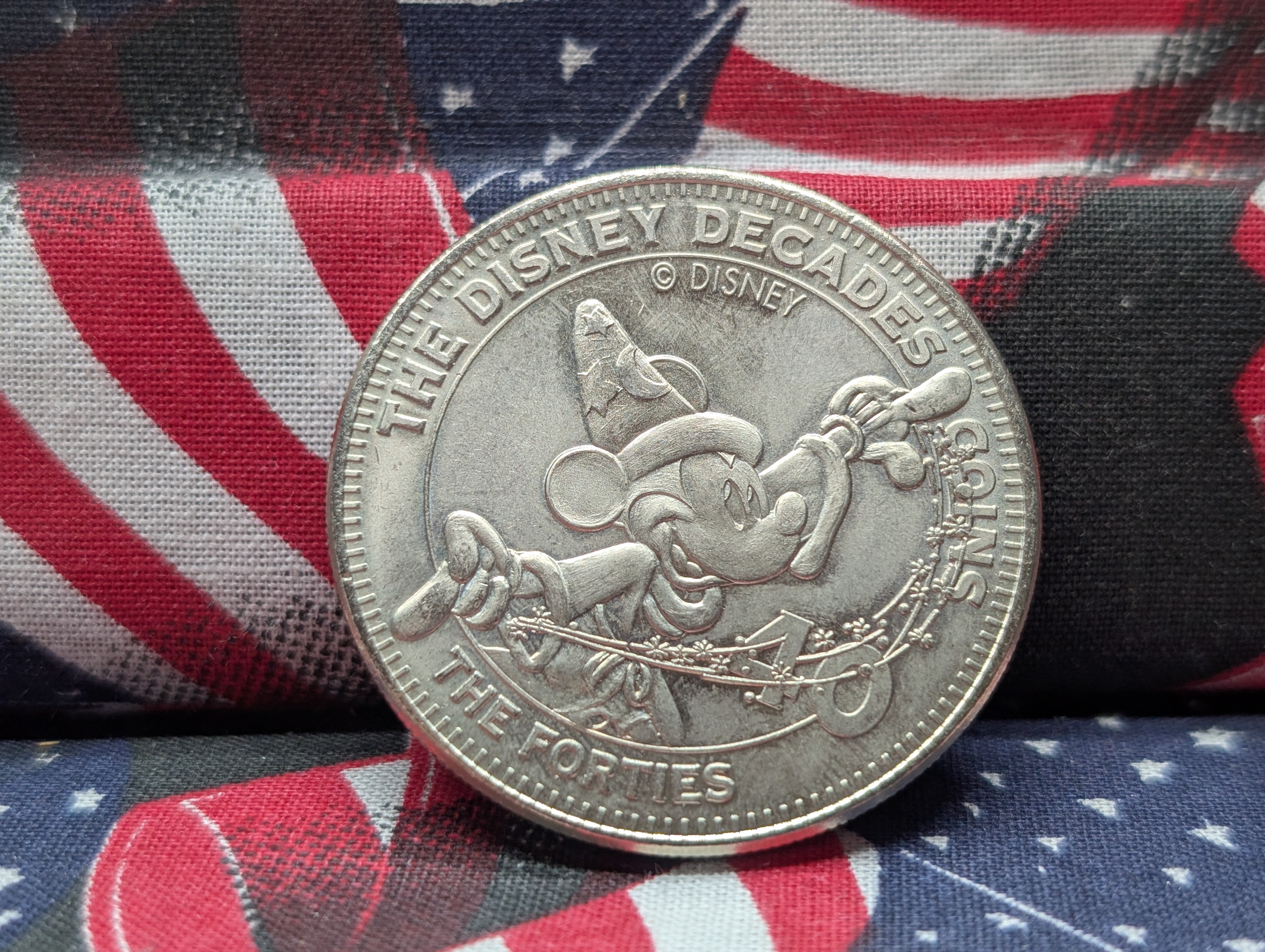Disney's, DISNEY STUDIOS MOVES TO BURBANK/1940, The Disney Decades Coins The Forties. Great Gift for the Disney Collector!