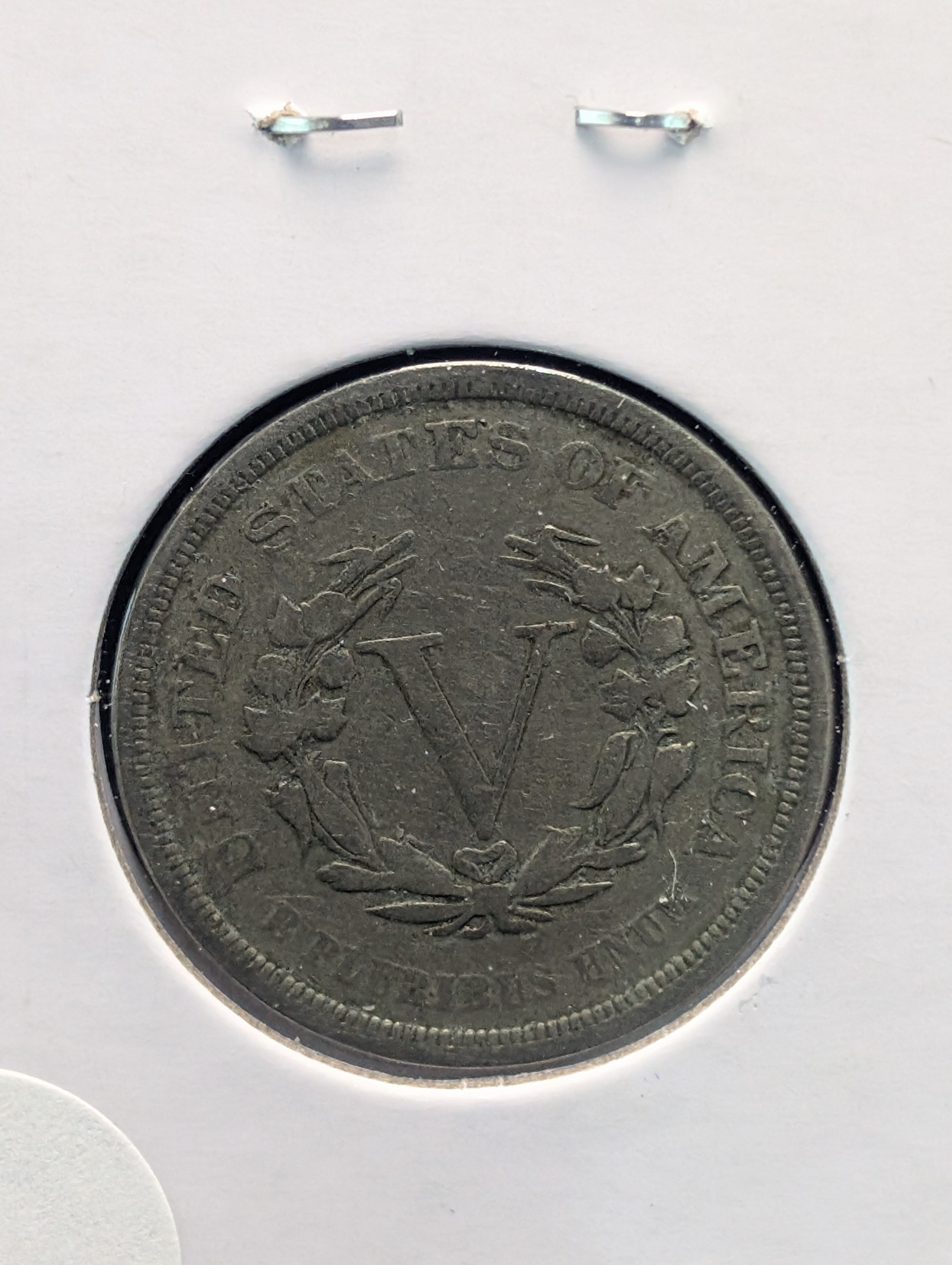 1883 w/o Cents Liberty Head V Nickel - First Year! Racketeer Year!