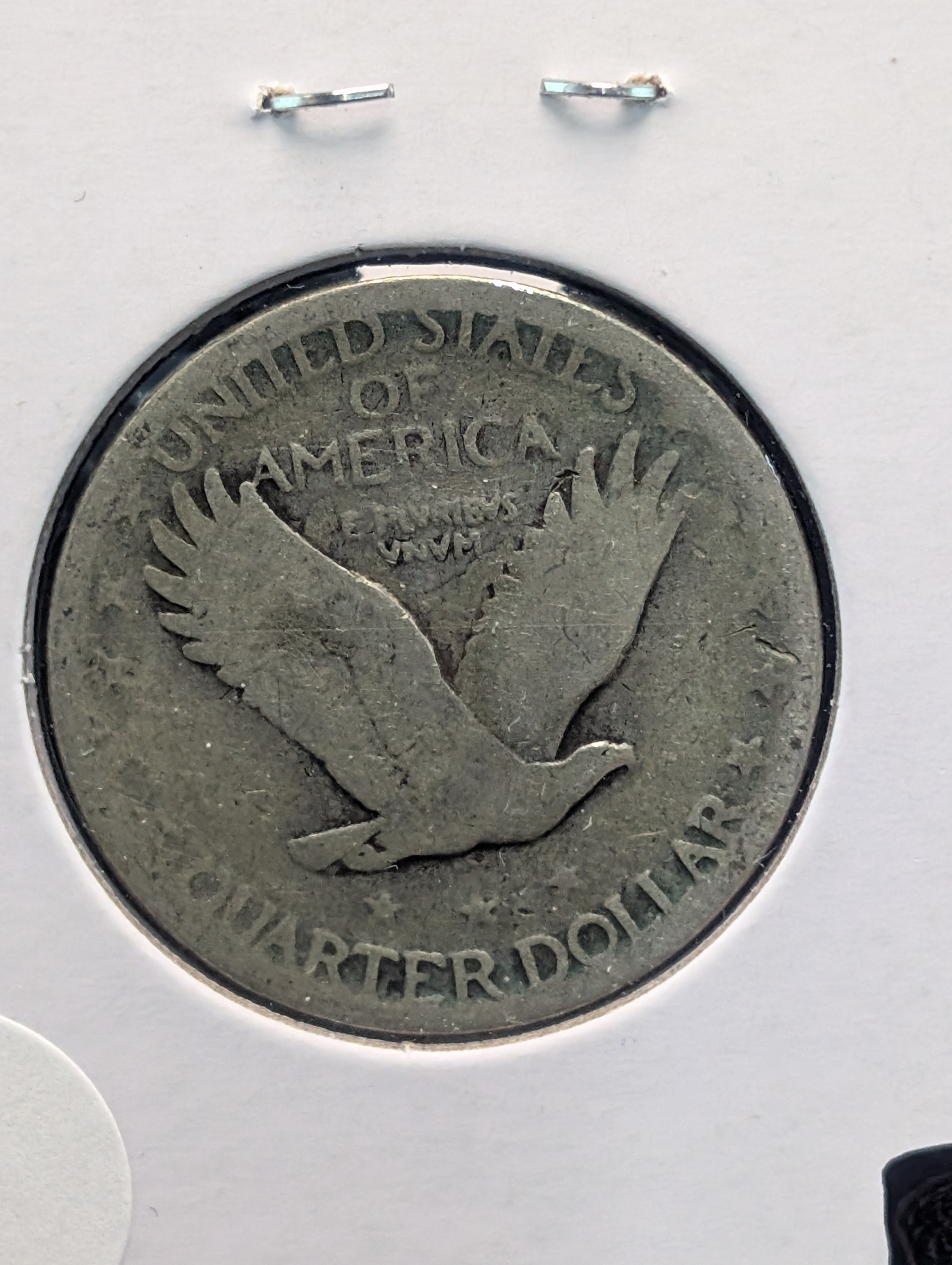 1925 90% Silver Standing Liberty Quarter - 101 Years Old!