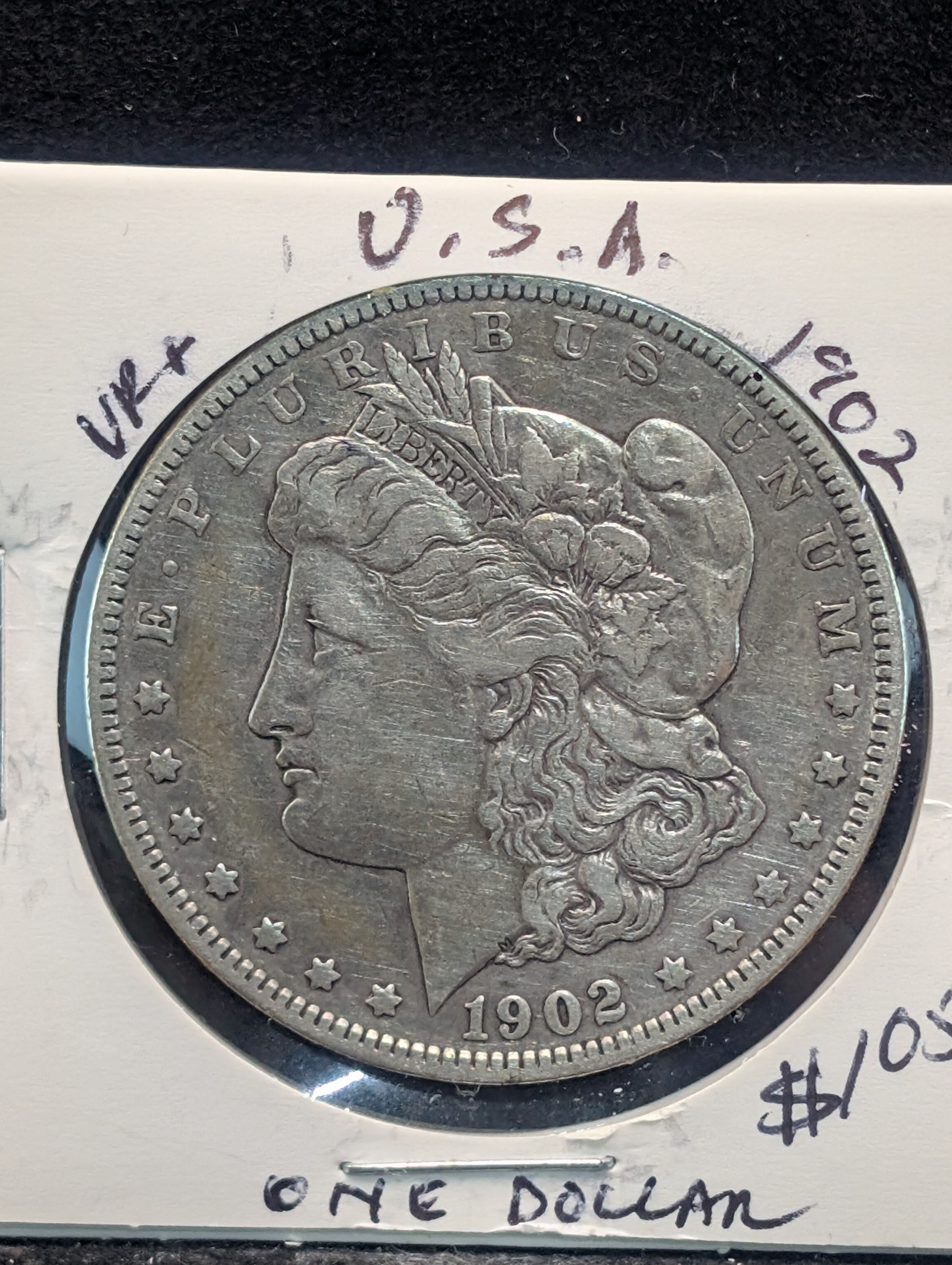 1902 Silver Morgan Dollar