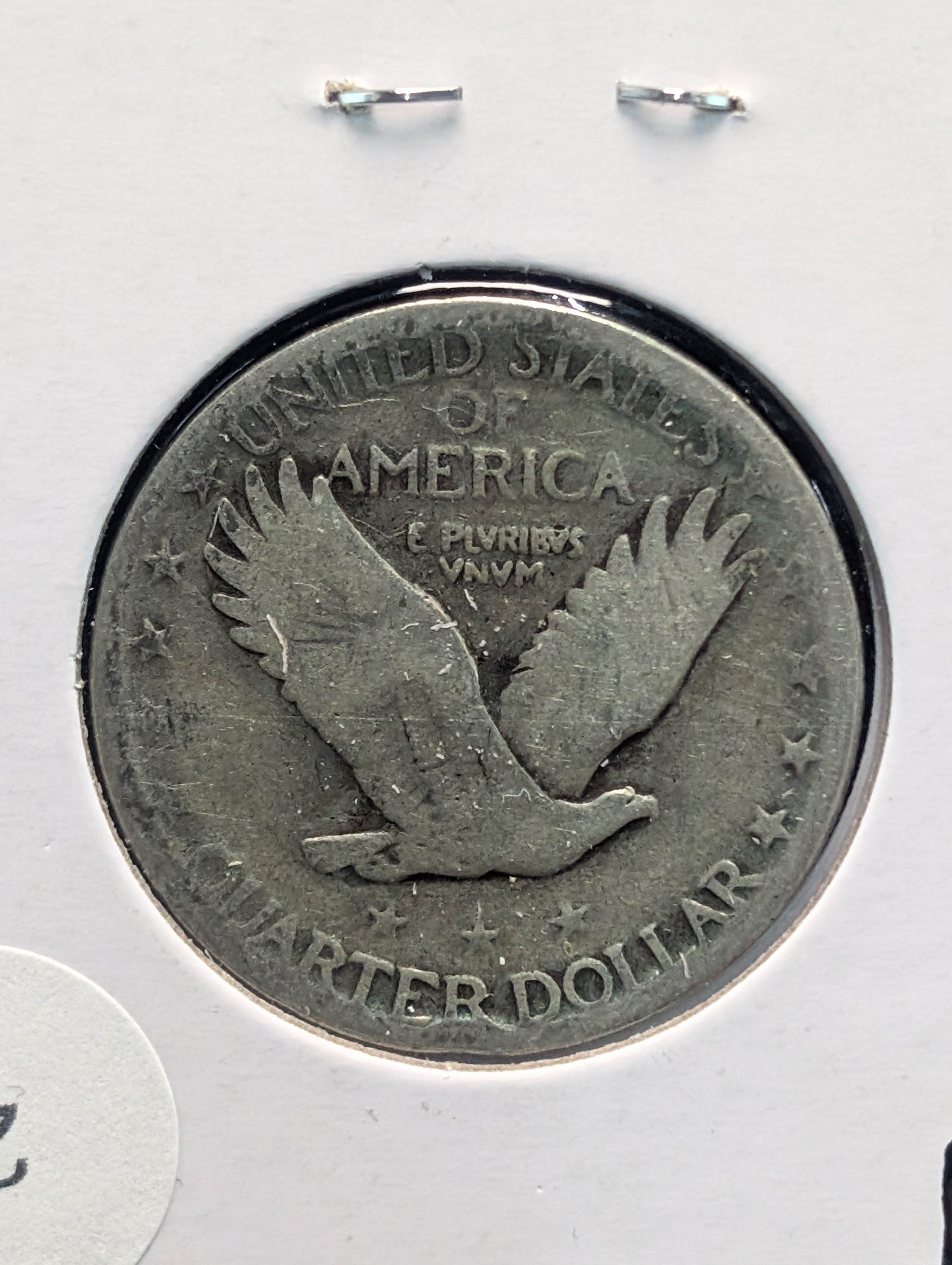 1927 90% Silver Standing Liberty Quarter - 99 Years Old!