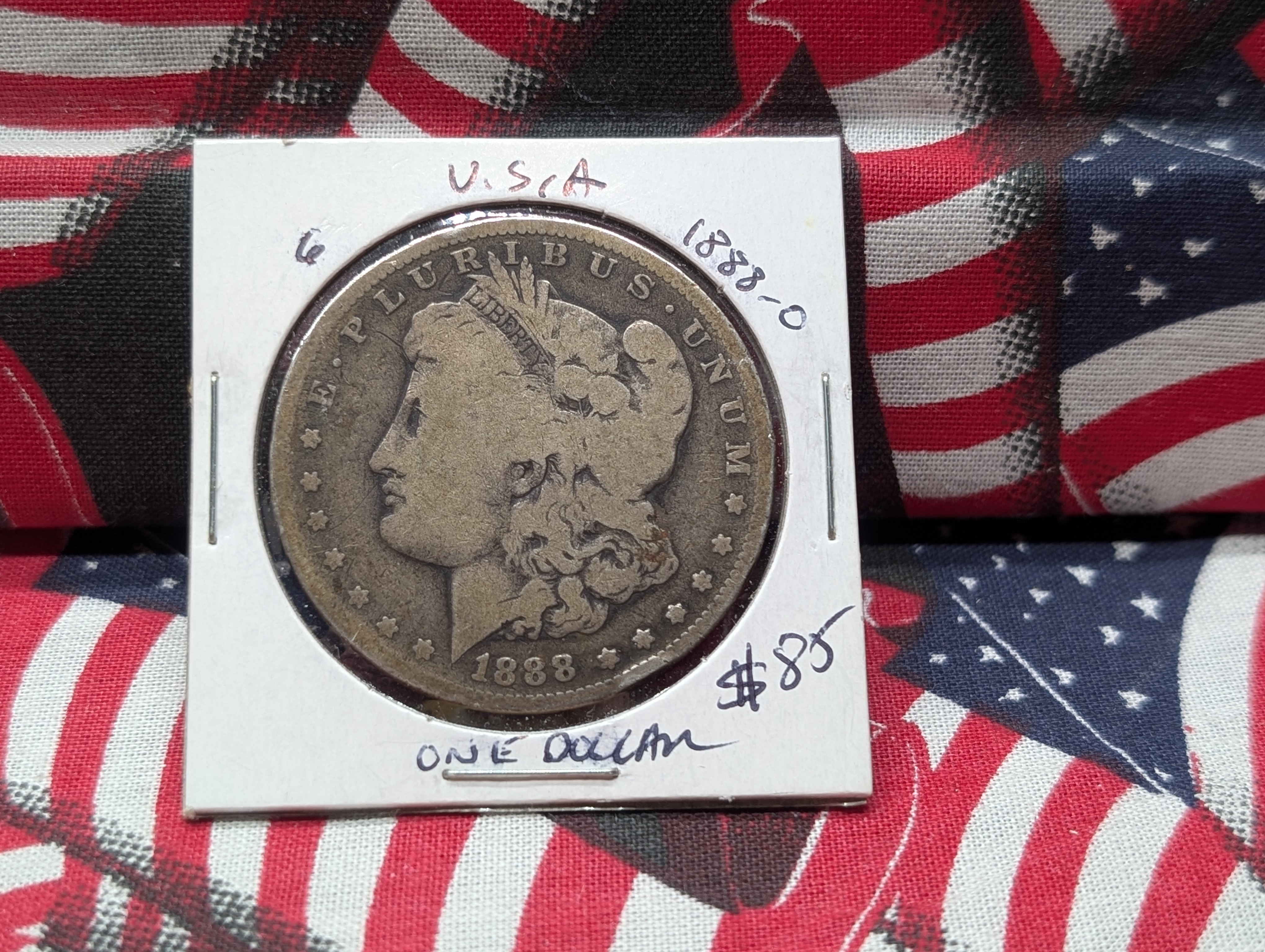 1888-O Silver Morgan Dollar - New Orleans Mint!