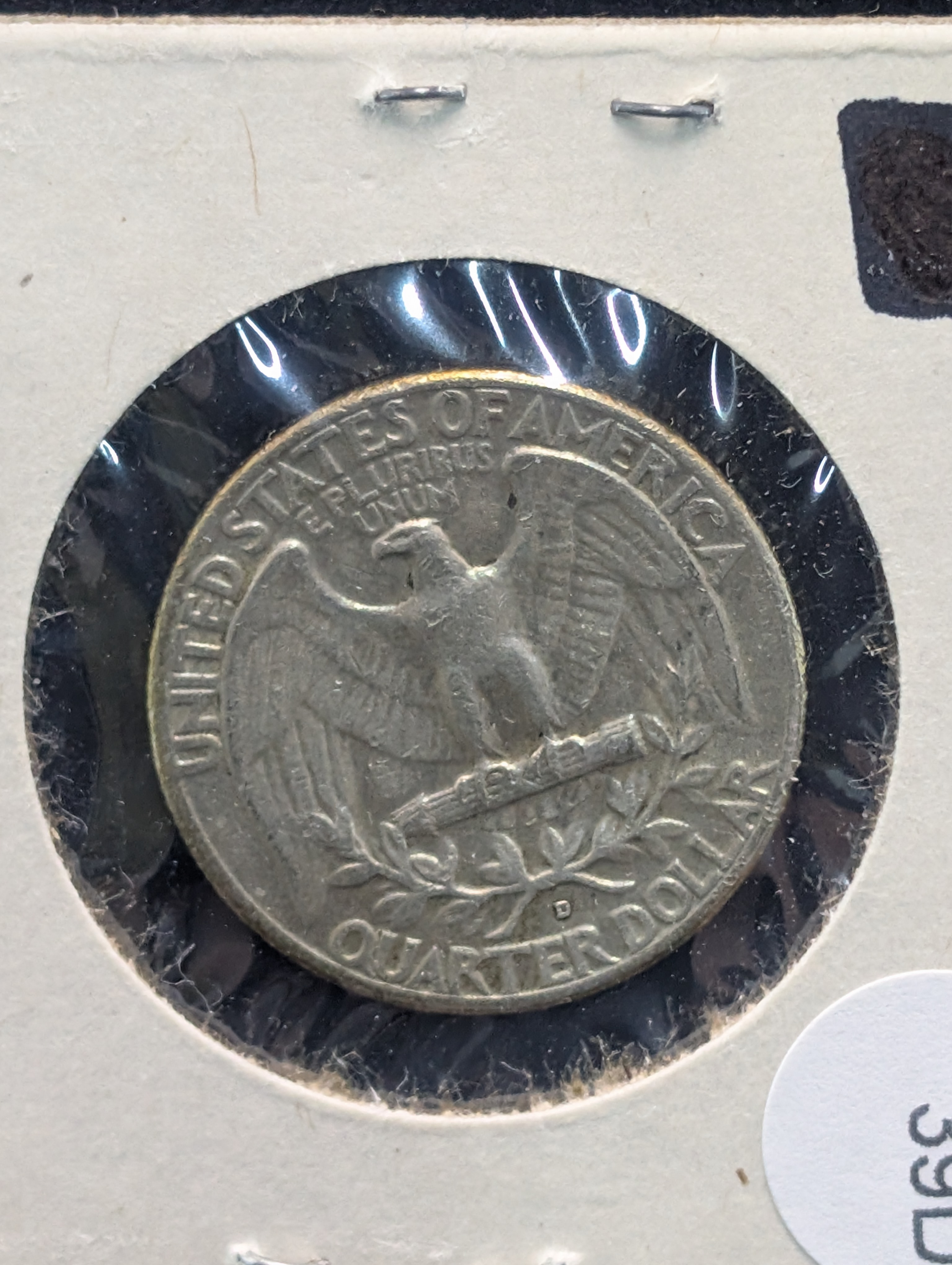 1960-D 90% Silver Washington Quarter
