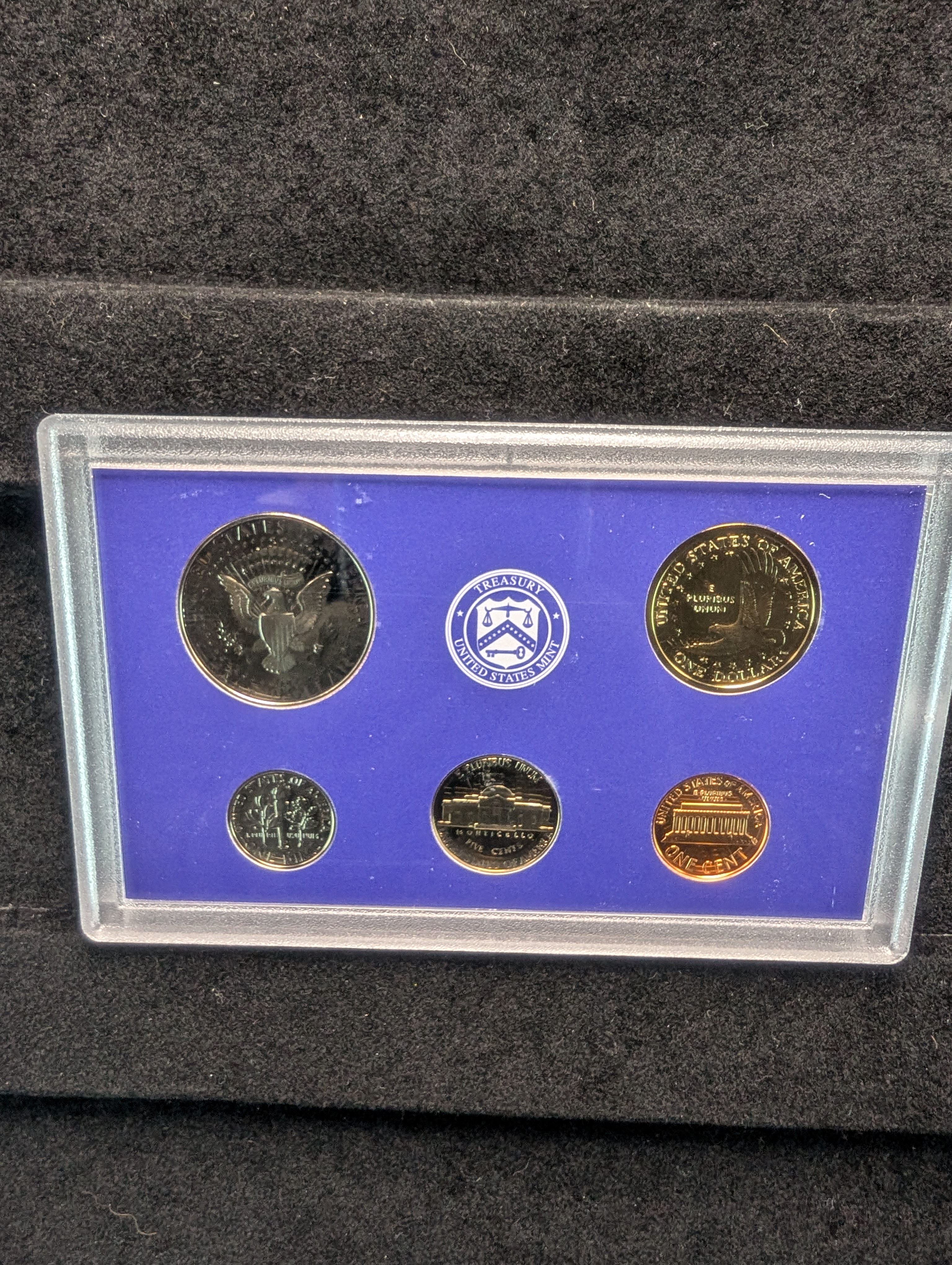 2002-S United States Mint Proof Set W/ State Quarters - (10 Coins)