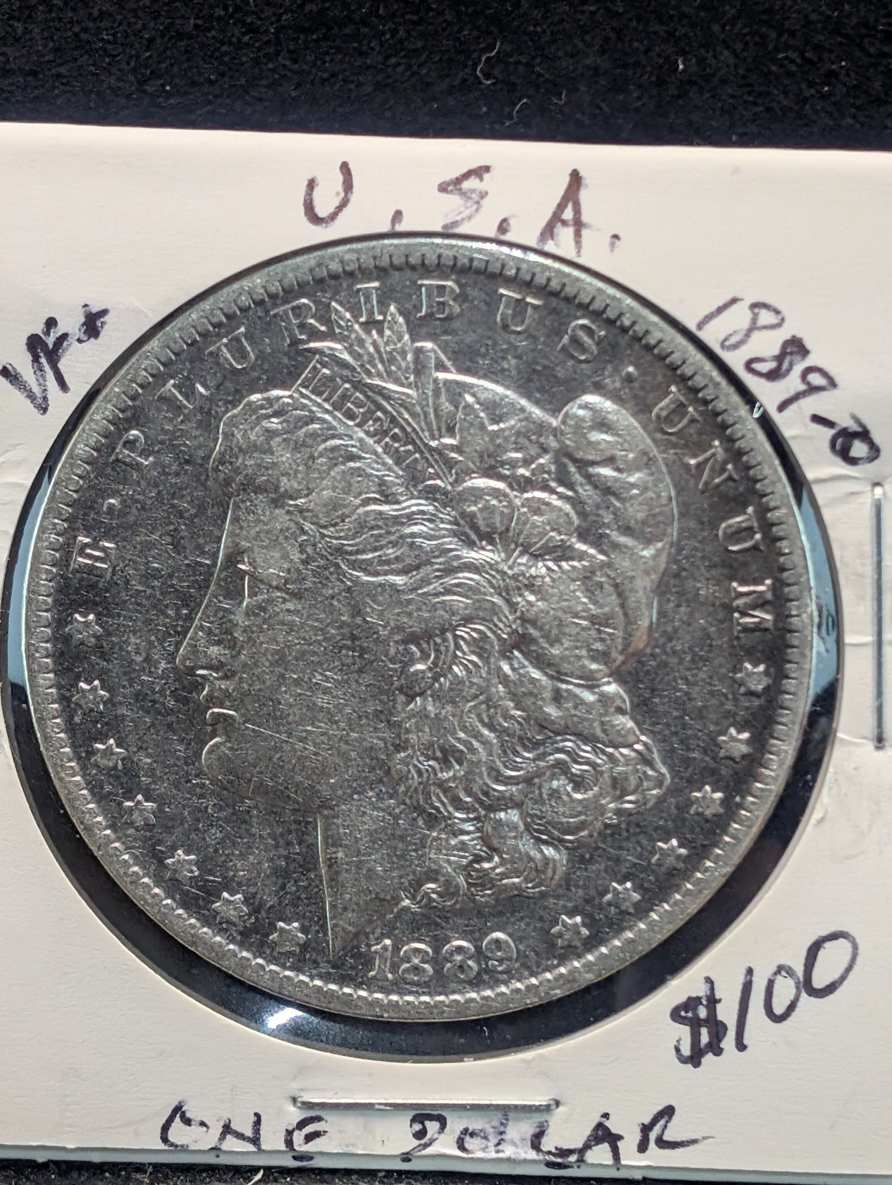 1889-O Silver Morgan Dollar - Better Pre-1900 Date!