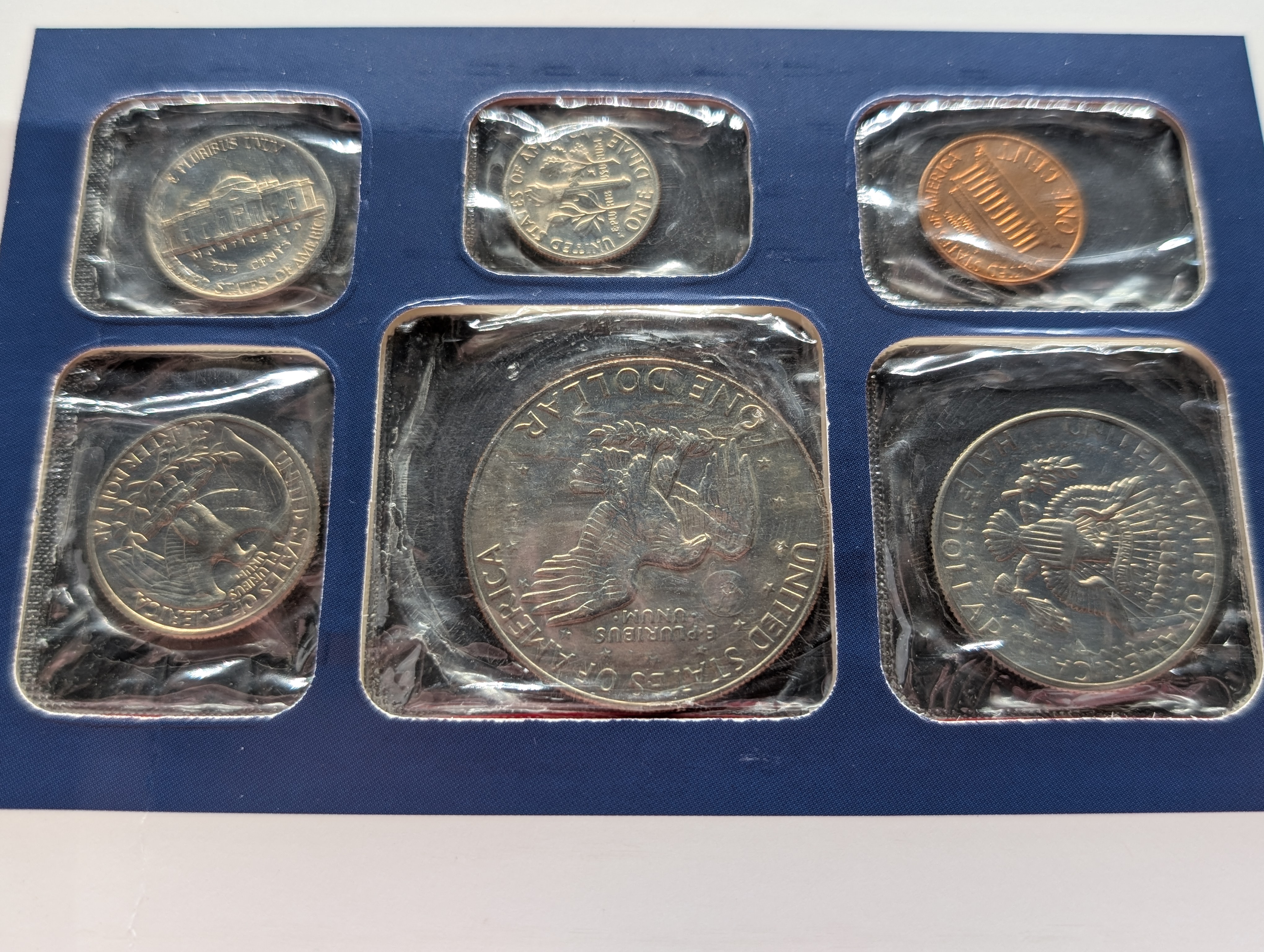 1978 P & D Uncirculated U.S. Postal Commemorative Society Coin & Stamp Panel