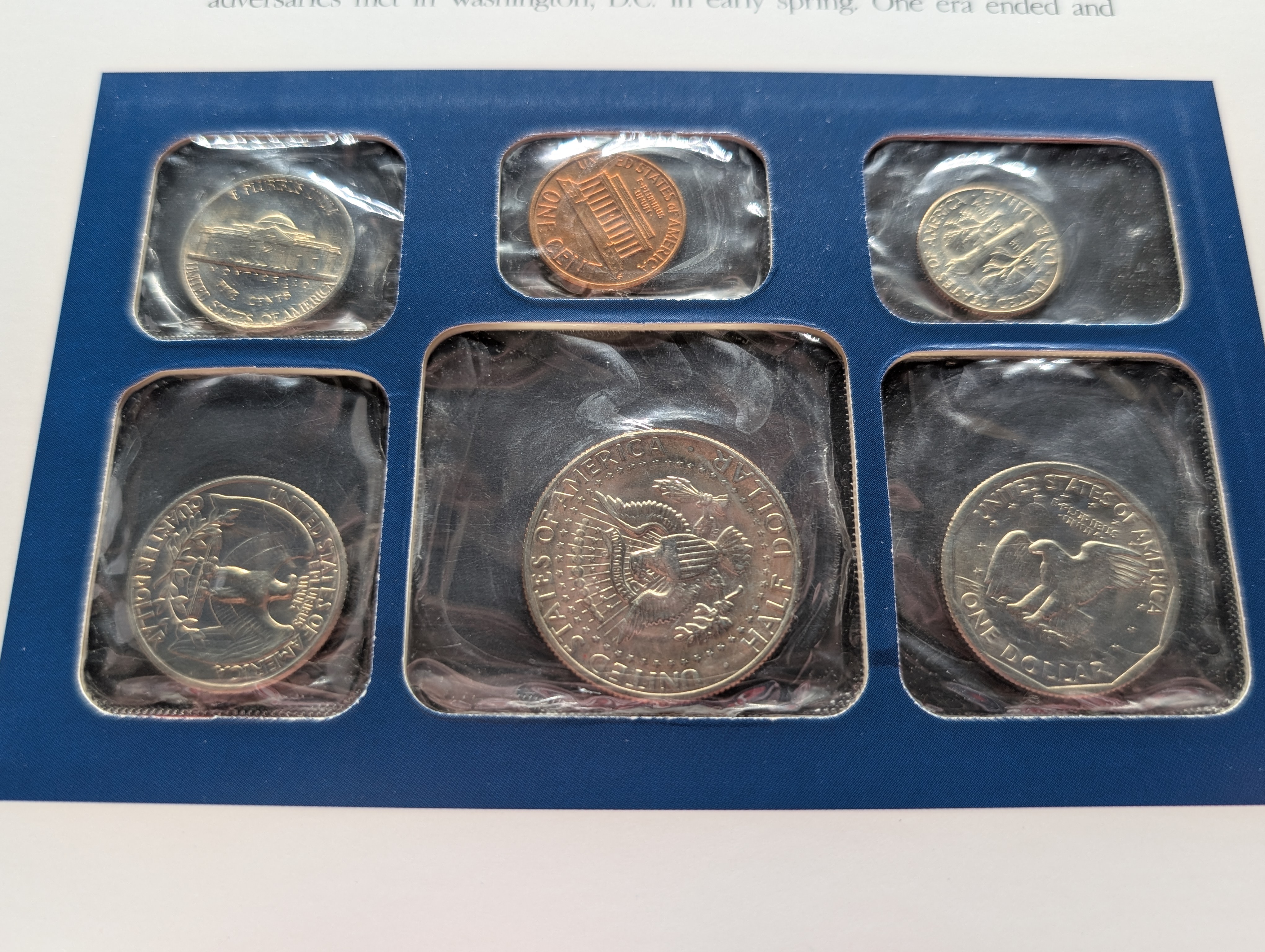 1979 P & D Uncirculated U.S. Postal Commemorative Society Coin & Stamp Panel