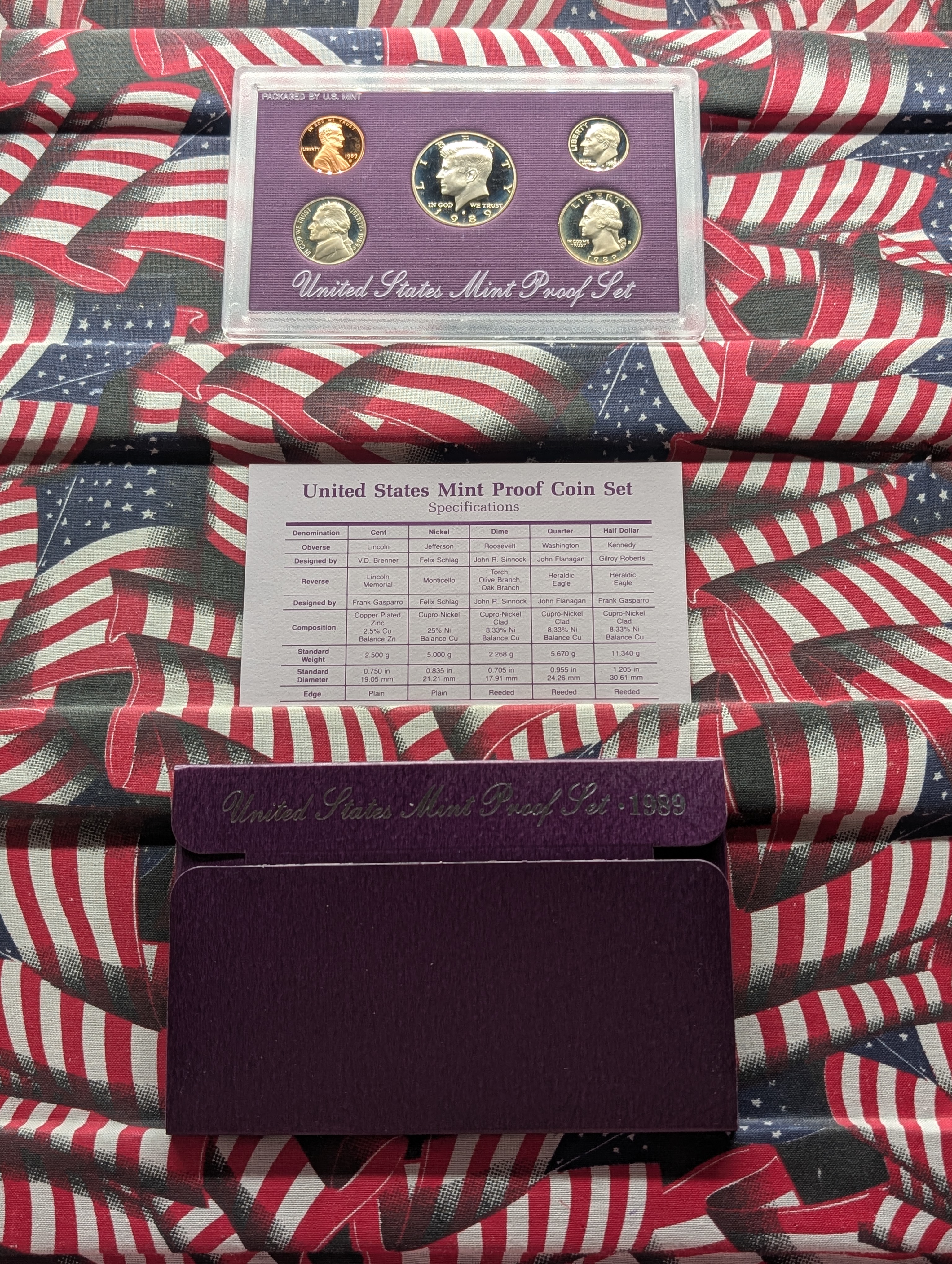 1989-S U.S. Proof Set In OGP