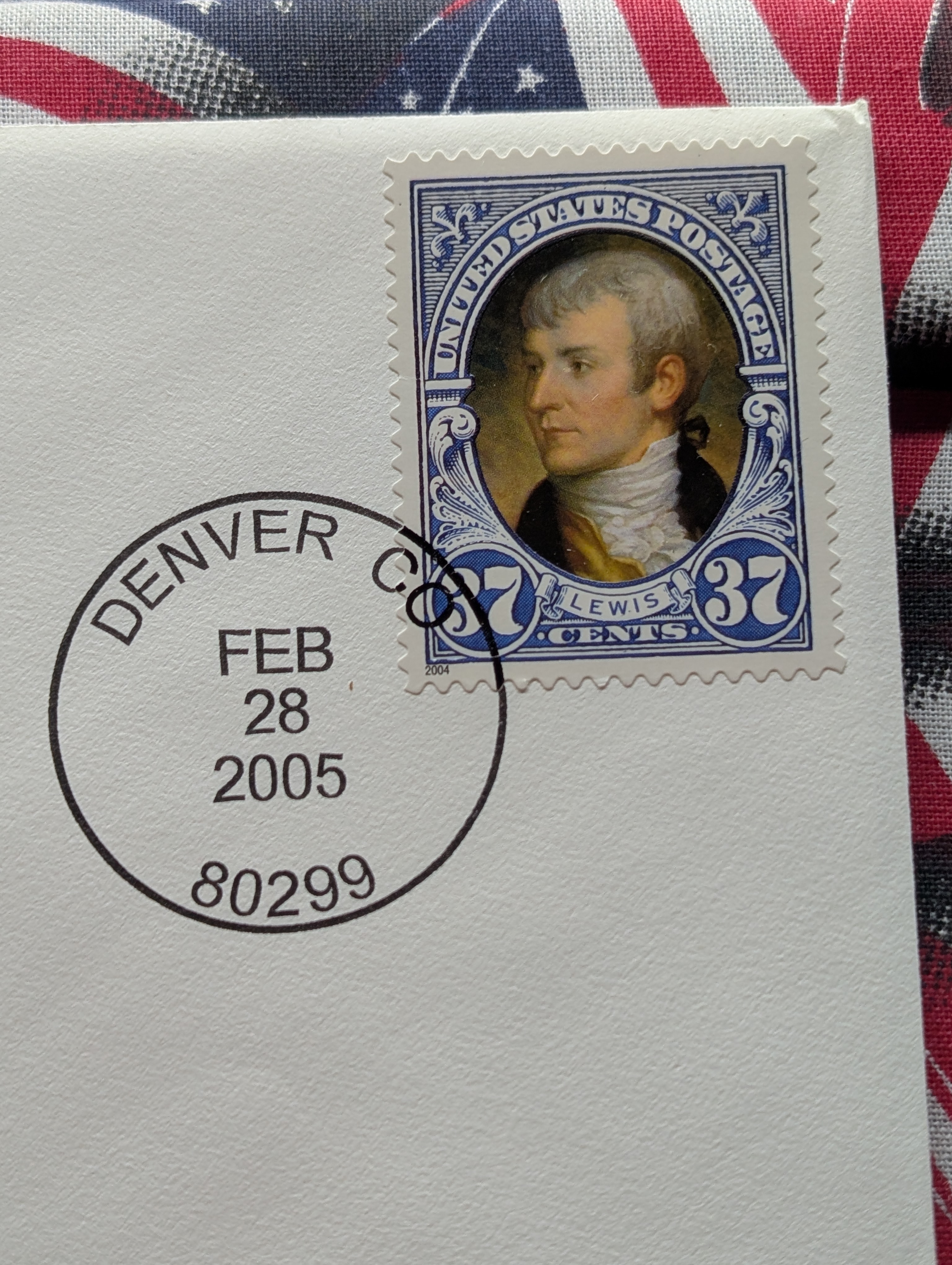 2005-D Jefferson Nickel With First Day Cachet