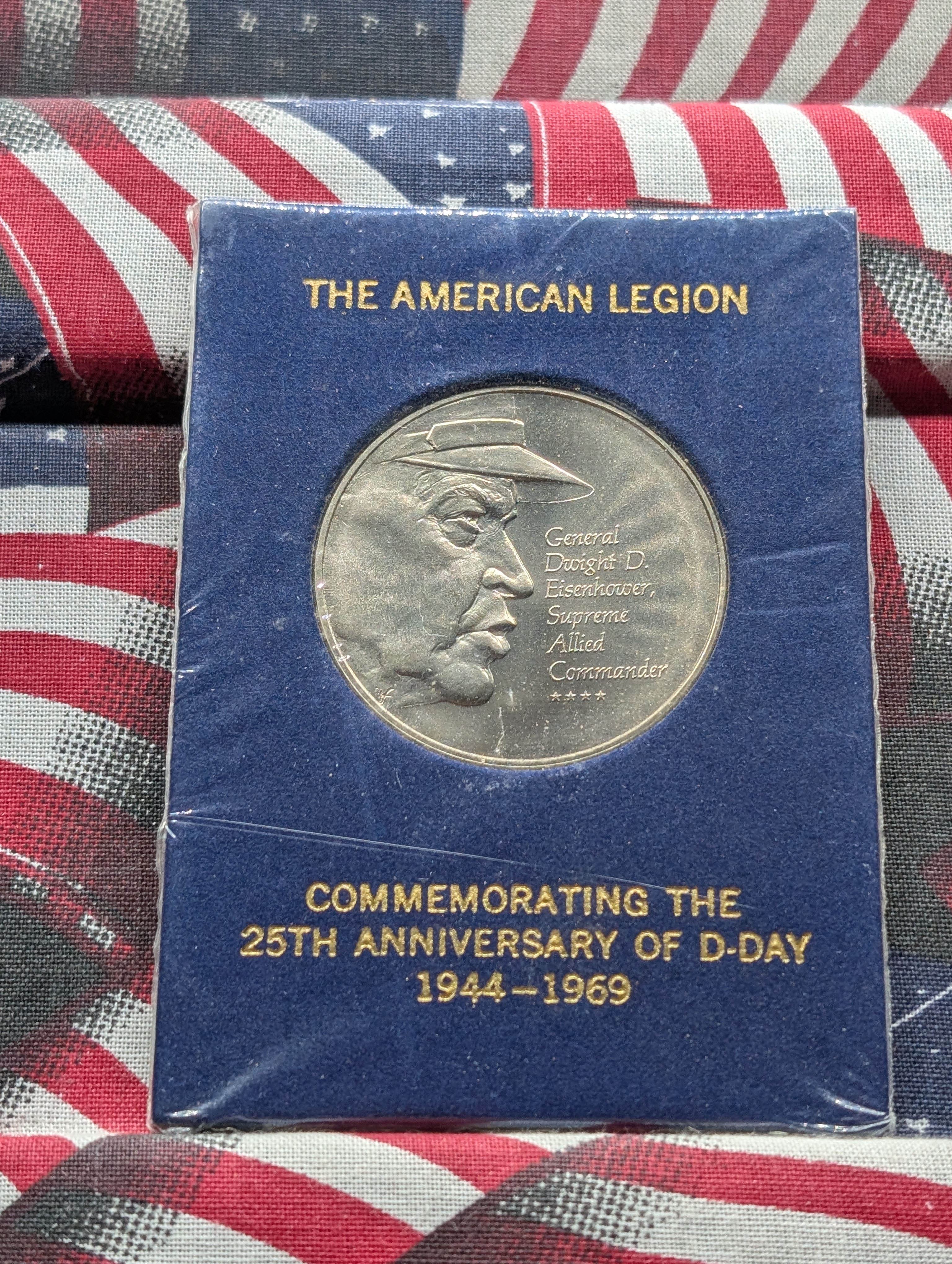 1944-1969 Commemorating The 25th Anniversary Of D-Day Medal