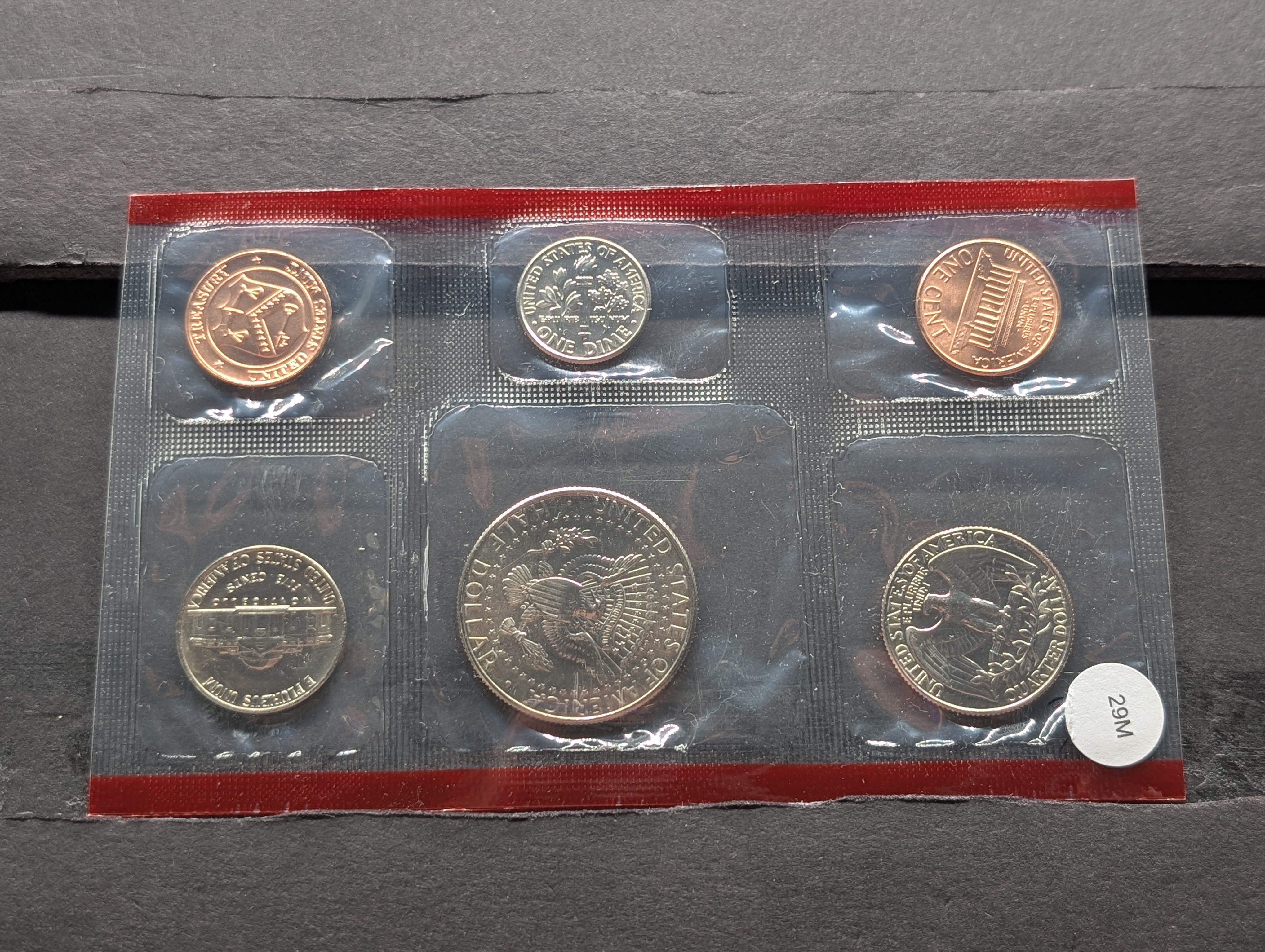 Partial 1992-D "Only" U.S. Mint Set - Five Coins and Medallion