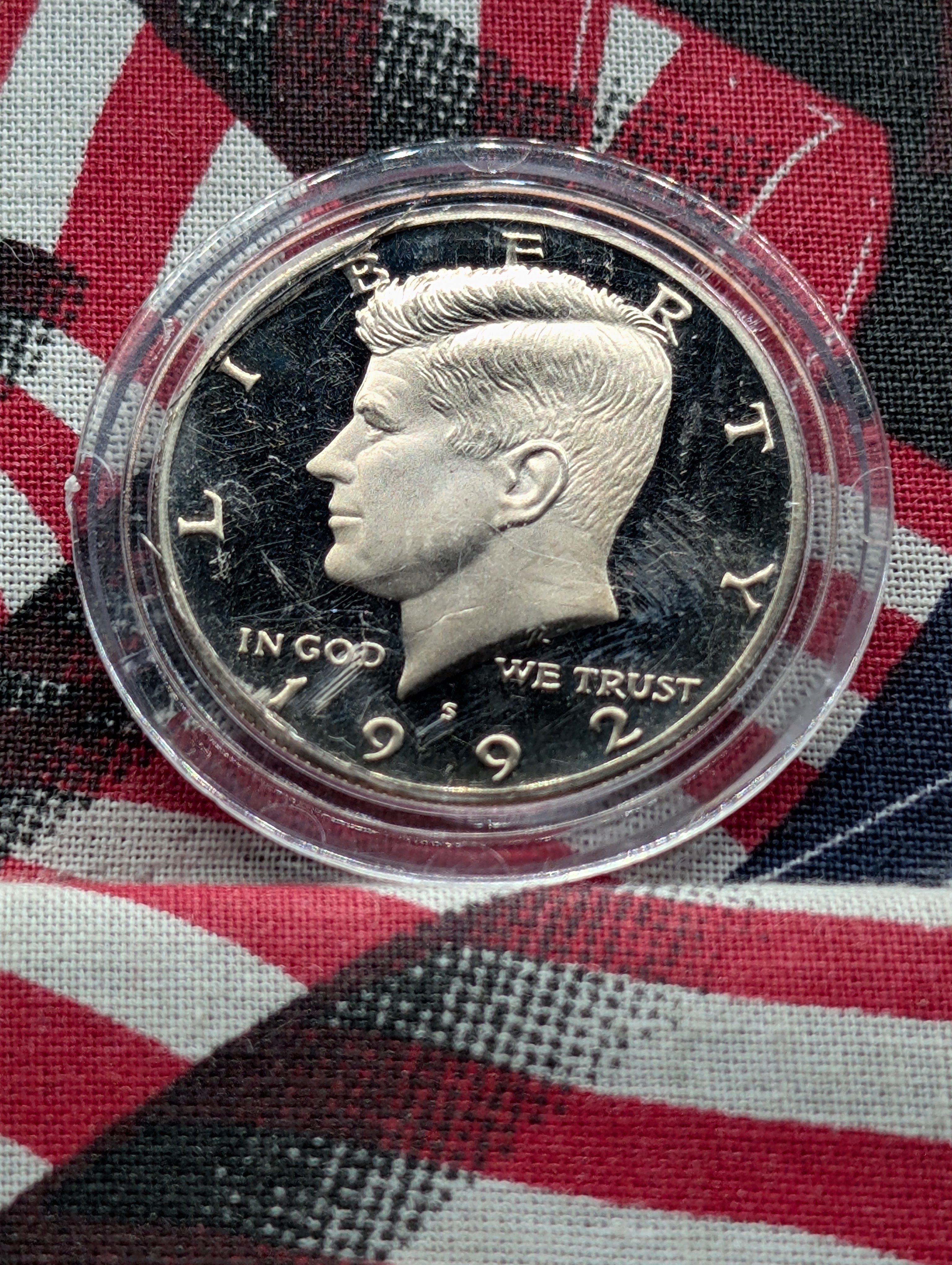 1992-S Kennedy Half Dollar, Proof