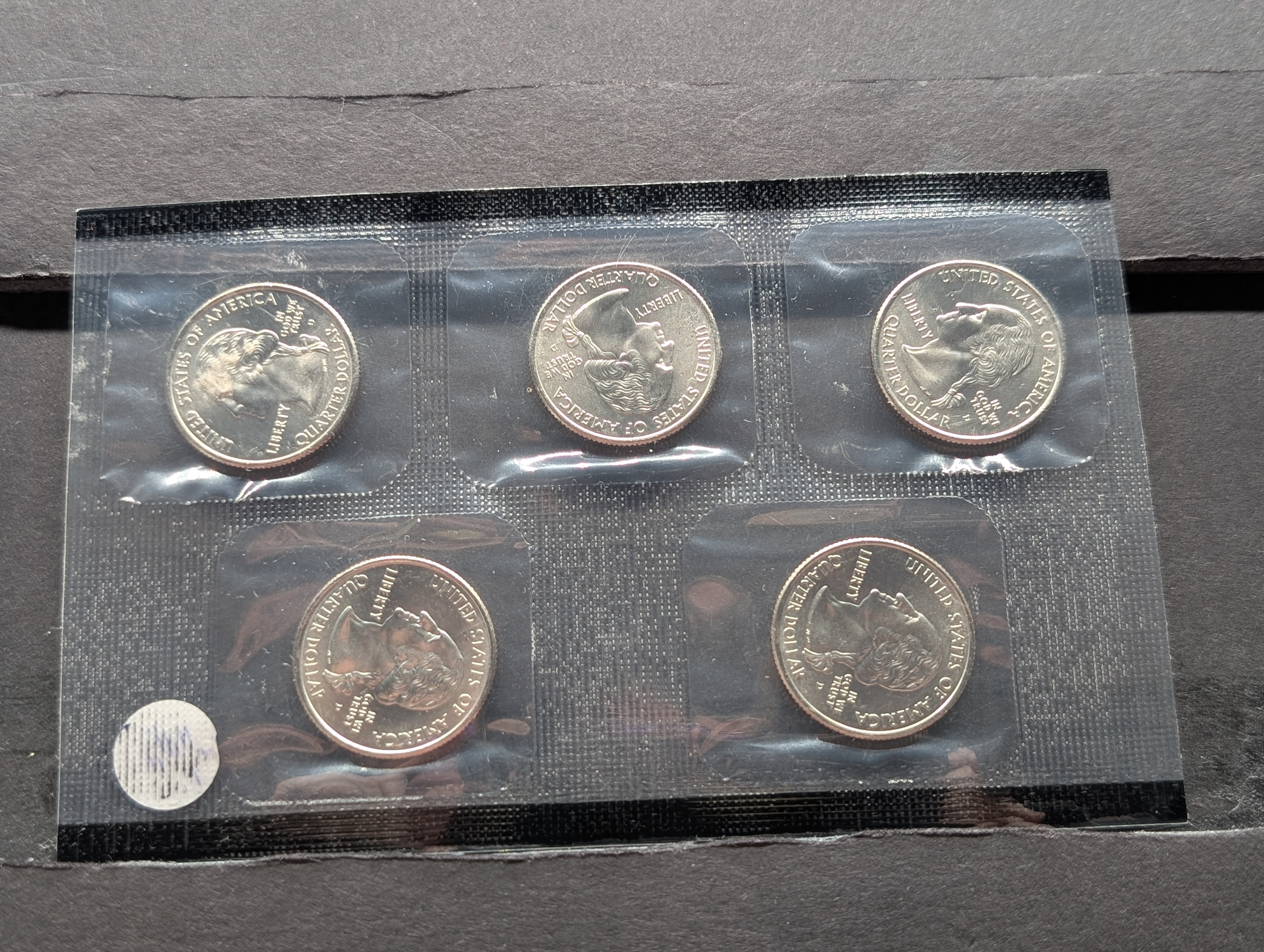 2005-D "Only" U.S. State Quarter Mint Set