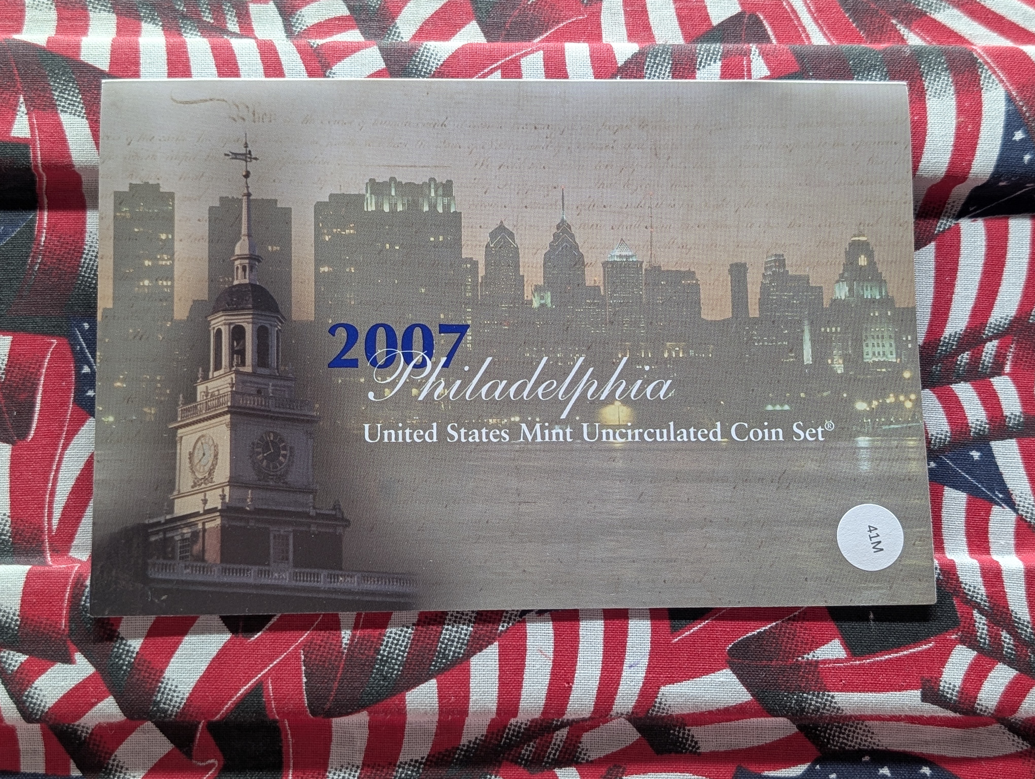 Partial Set 2007-P "Only" U.S. Mint Uncirculated Coin Set, Missing State Quarters