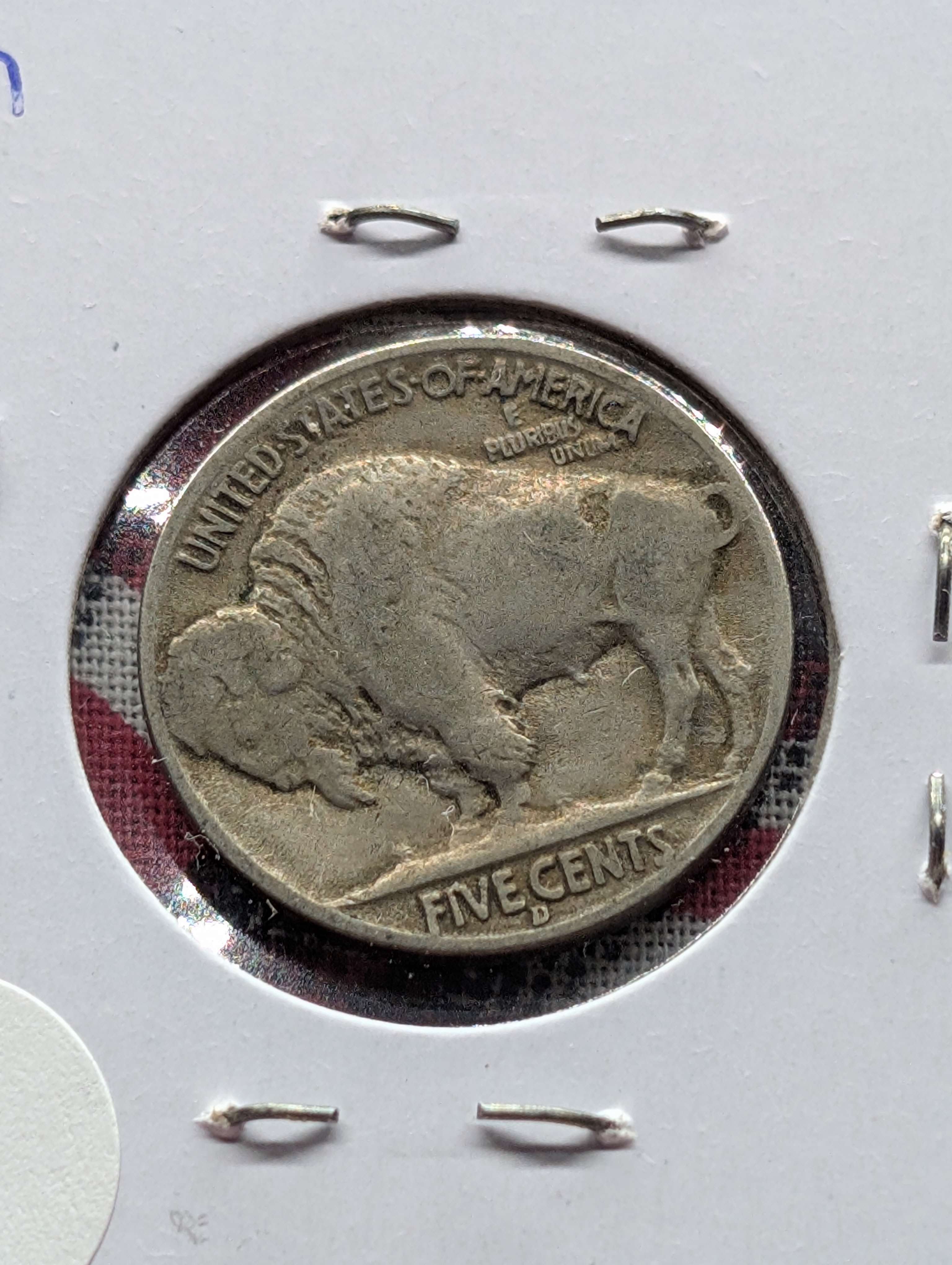 1938-D Indian Head Buffalo Nickel