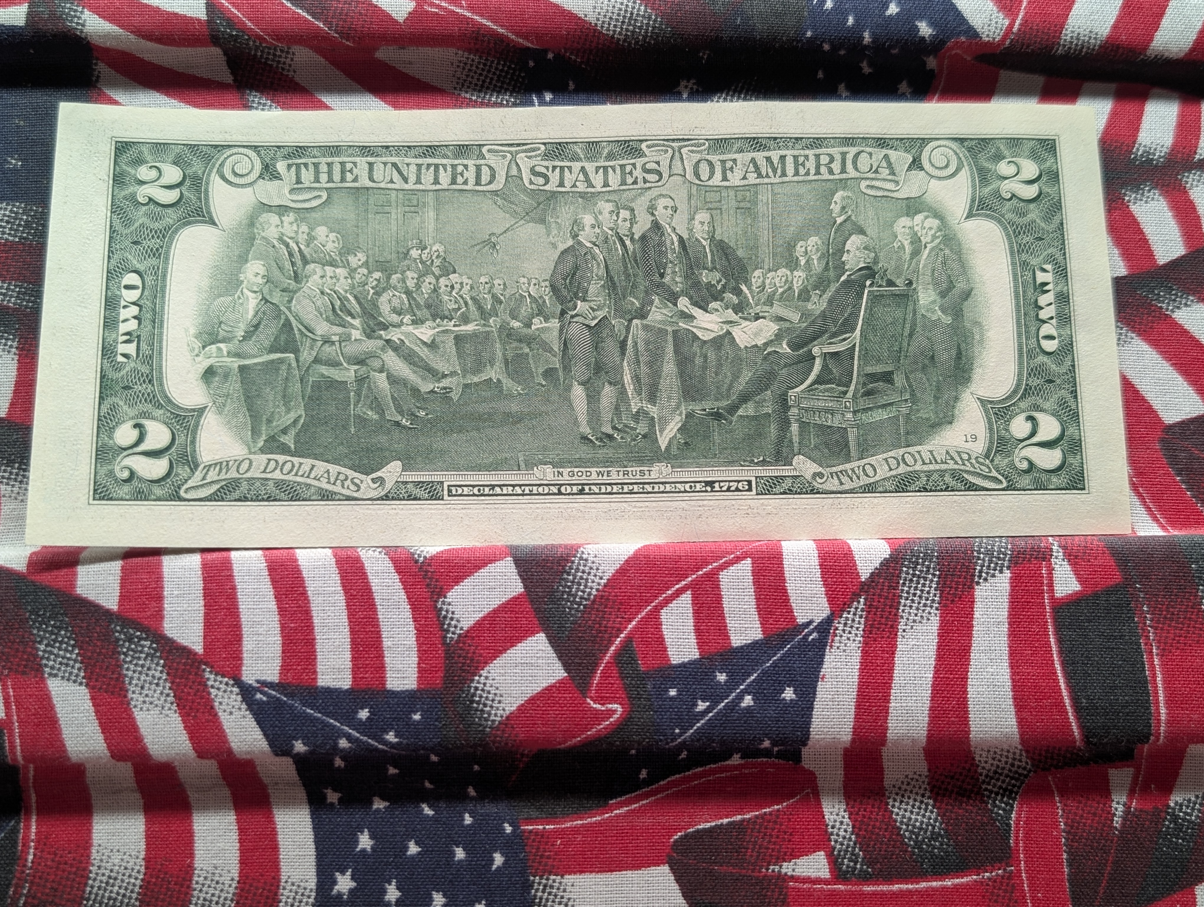 2017-A Series U.S. $2 Star Note, Serial # B 09211012*