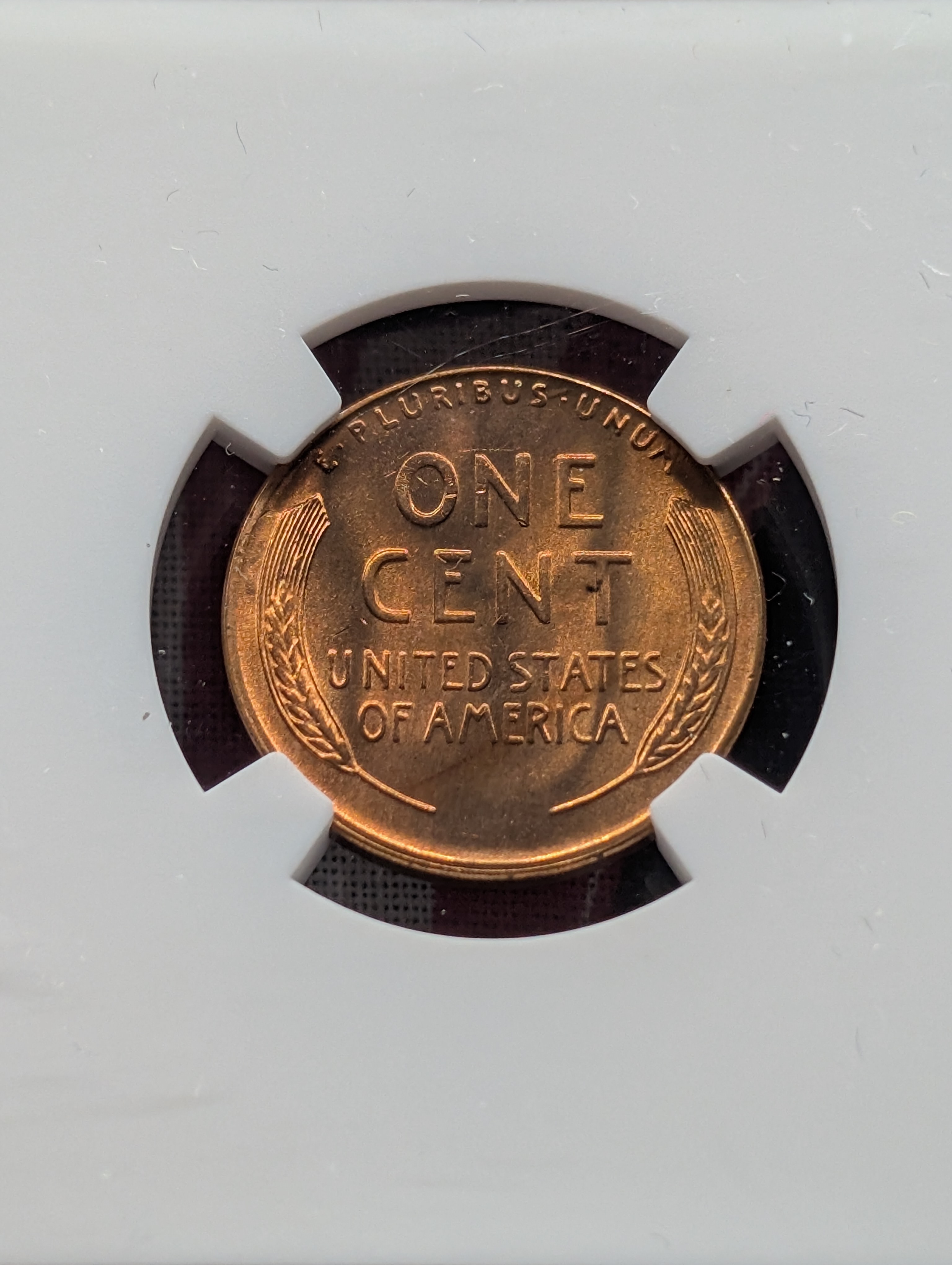 1955-S Lincoln Wheat Cent NGC MS 67 RD