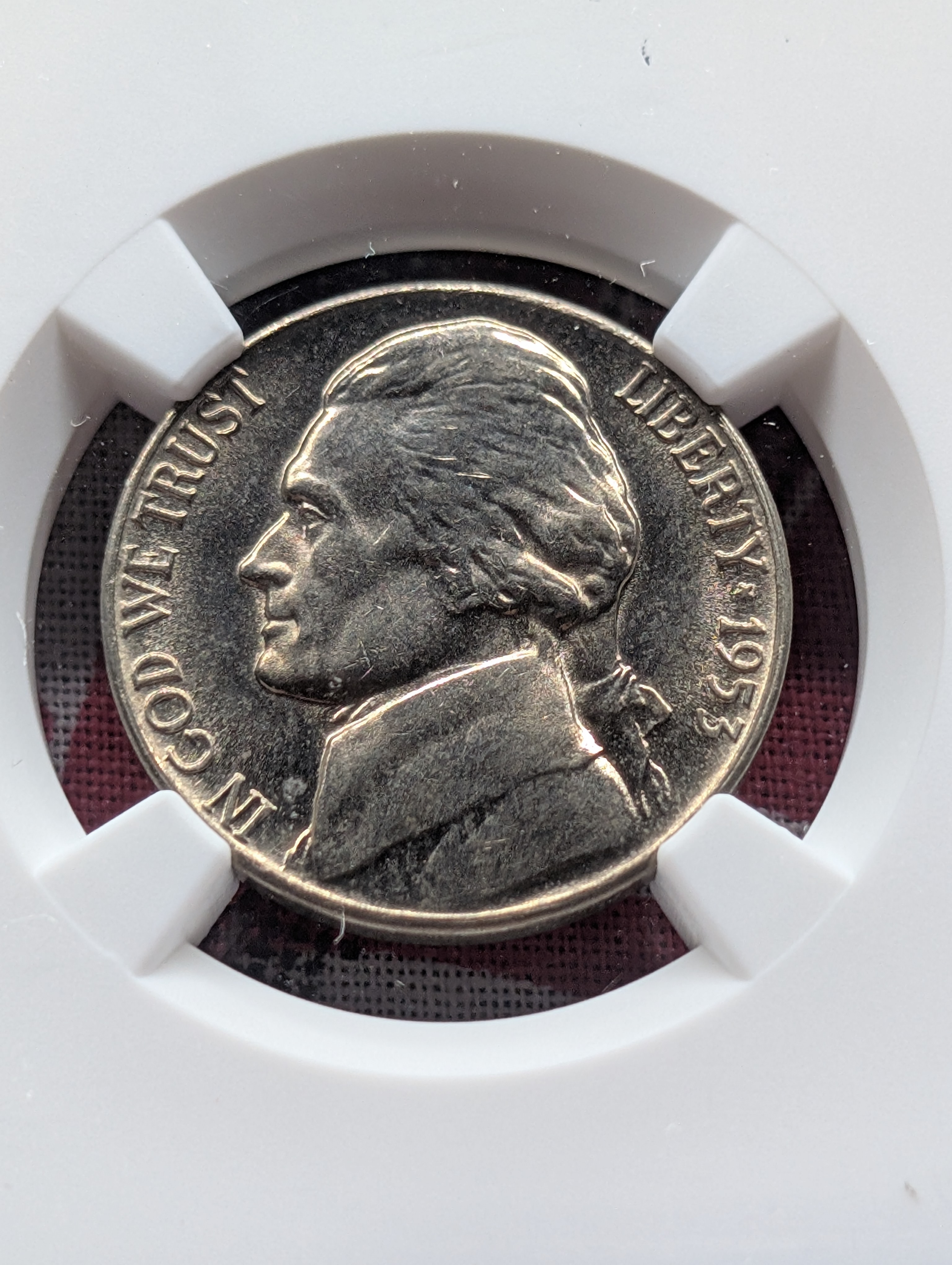 1953-D Jefferson Nickel NGC MS 67