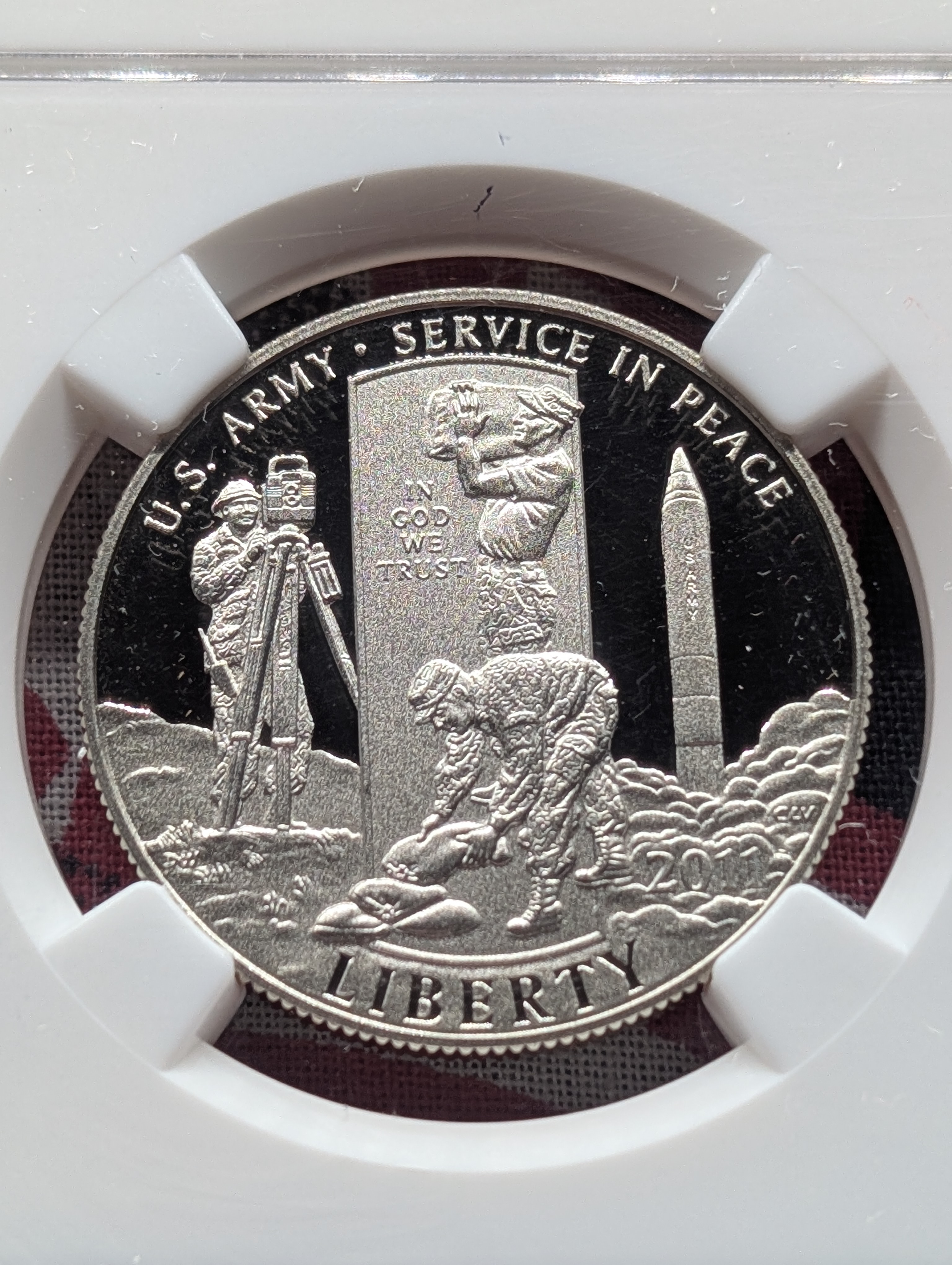 2011-S U.S. Army Half Dollar Early Releases NGC PF 70 Ultra Cameo - TOP POP!