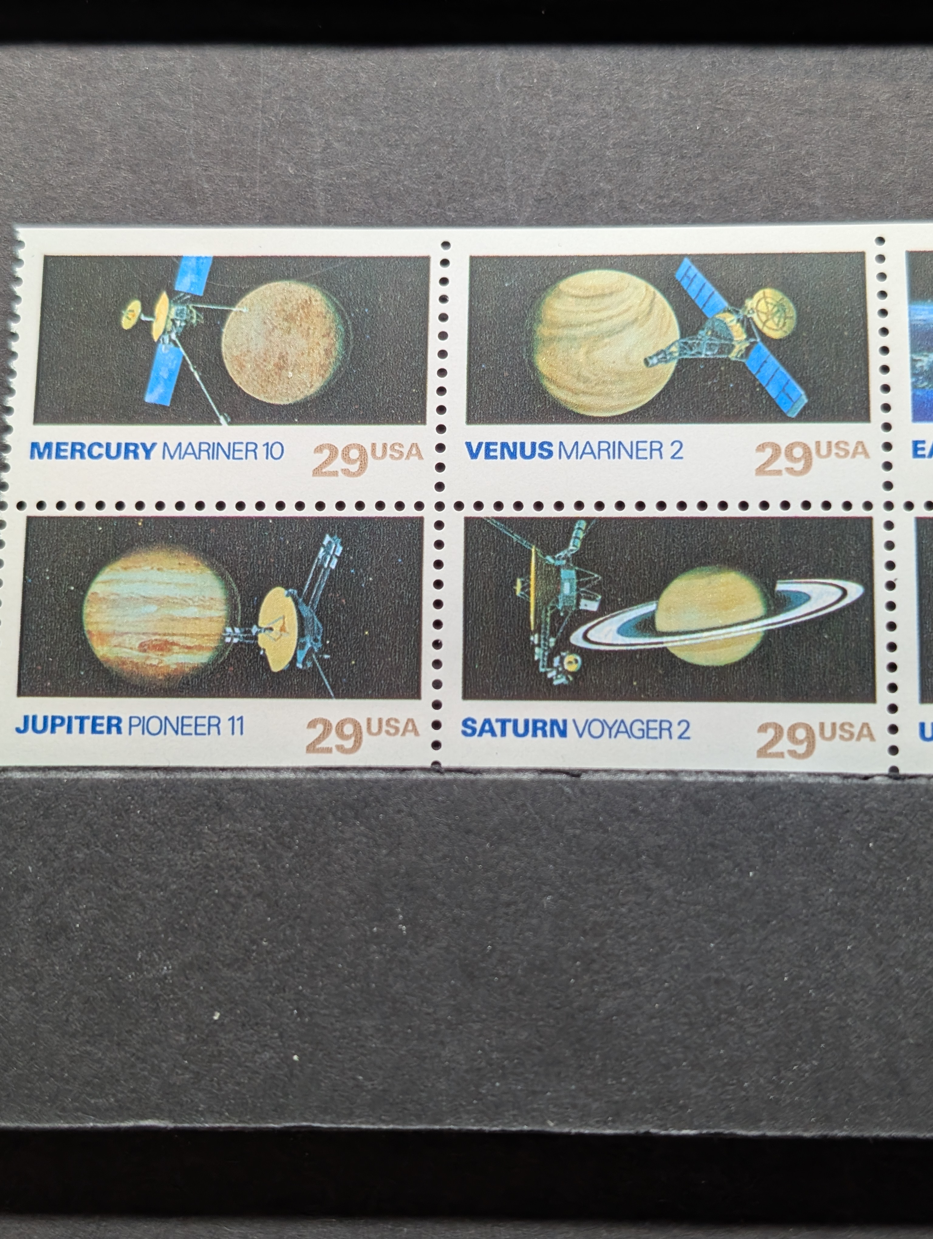 1991 Mercury Mariner Stamp Set, All Mint, Original Gum, Never Hinged