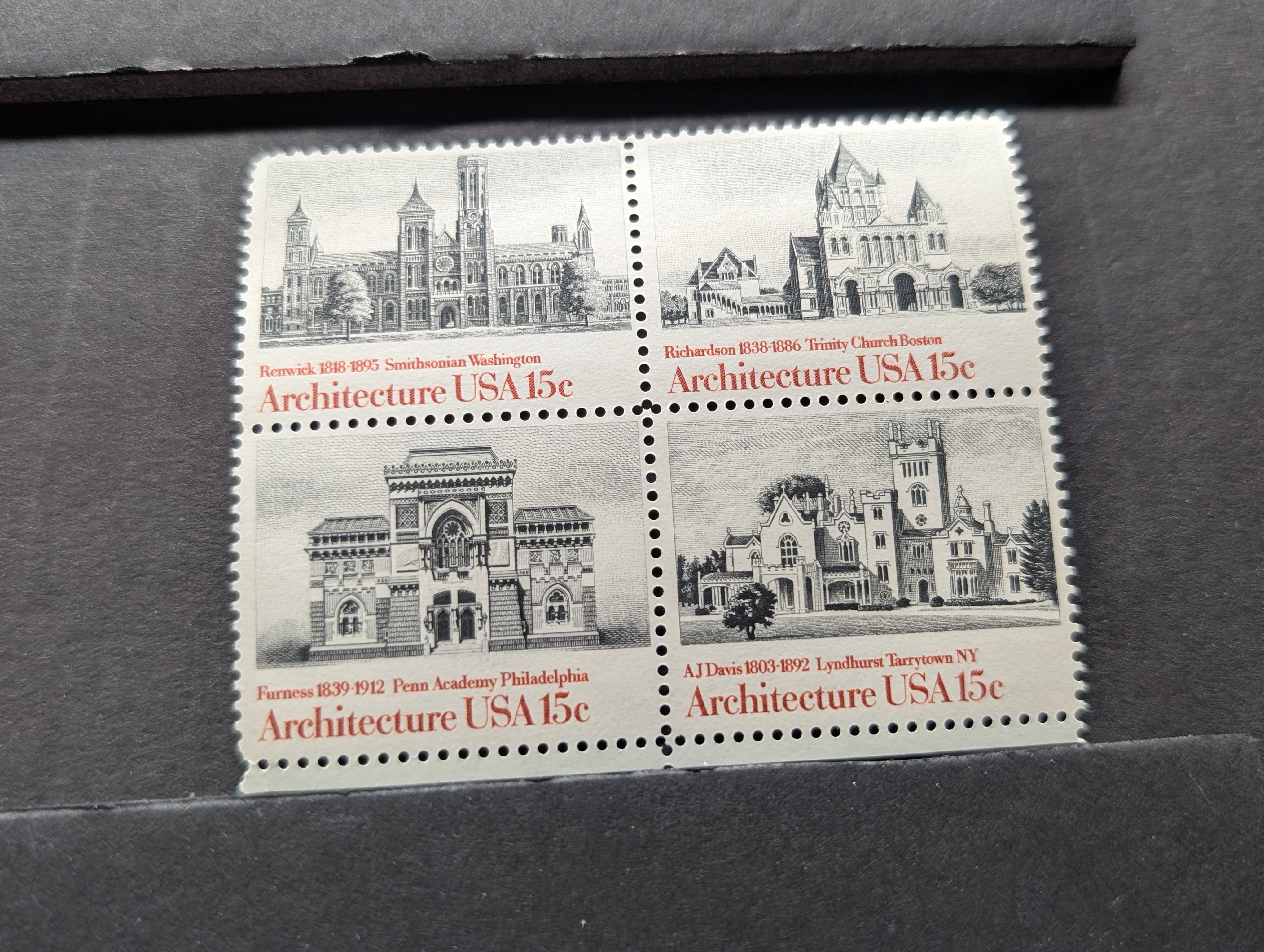 (10) Assorted U.S. Four Blocks Of Stamps, All Mint, Original Gum, Never Hinged