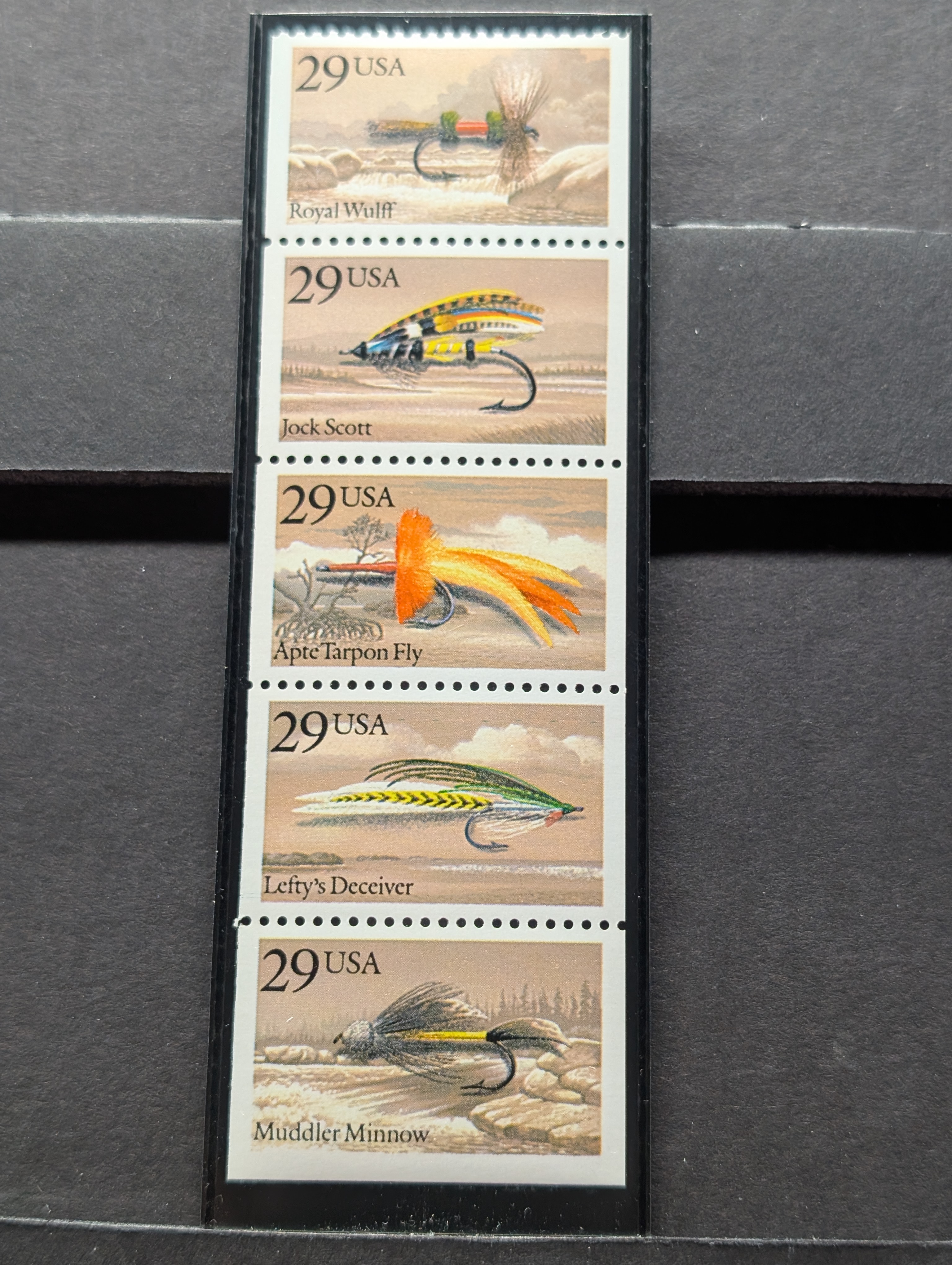 (5) Booklet Panes Of Stamps, All Mint, Original Gum, Never Hinged