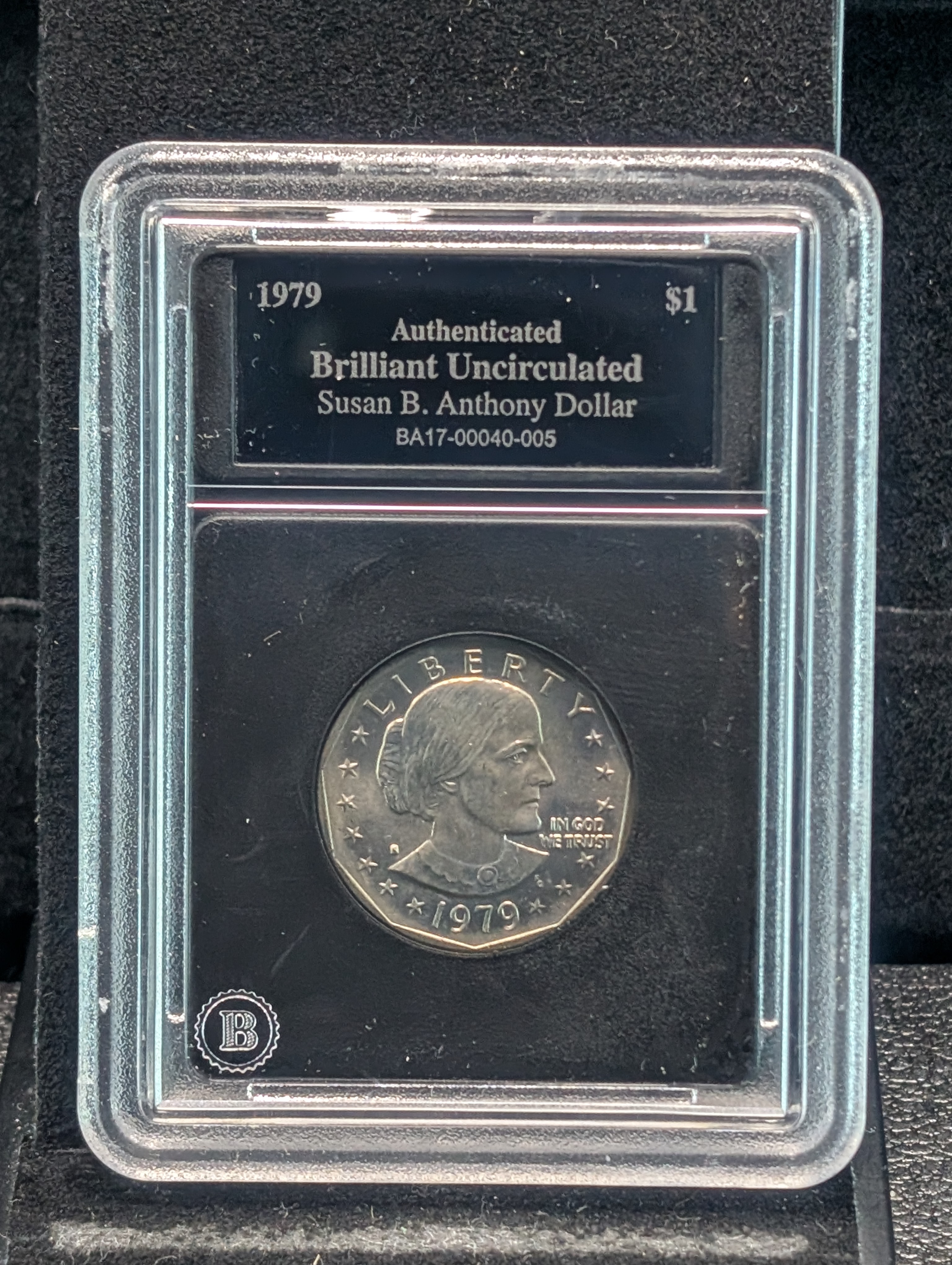 1979-S Uncirculated Susan B. Anthony Dollar