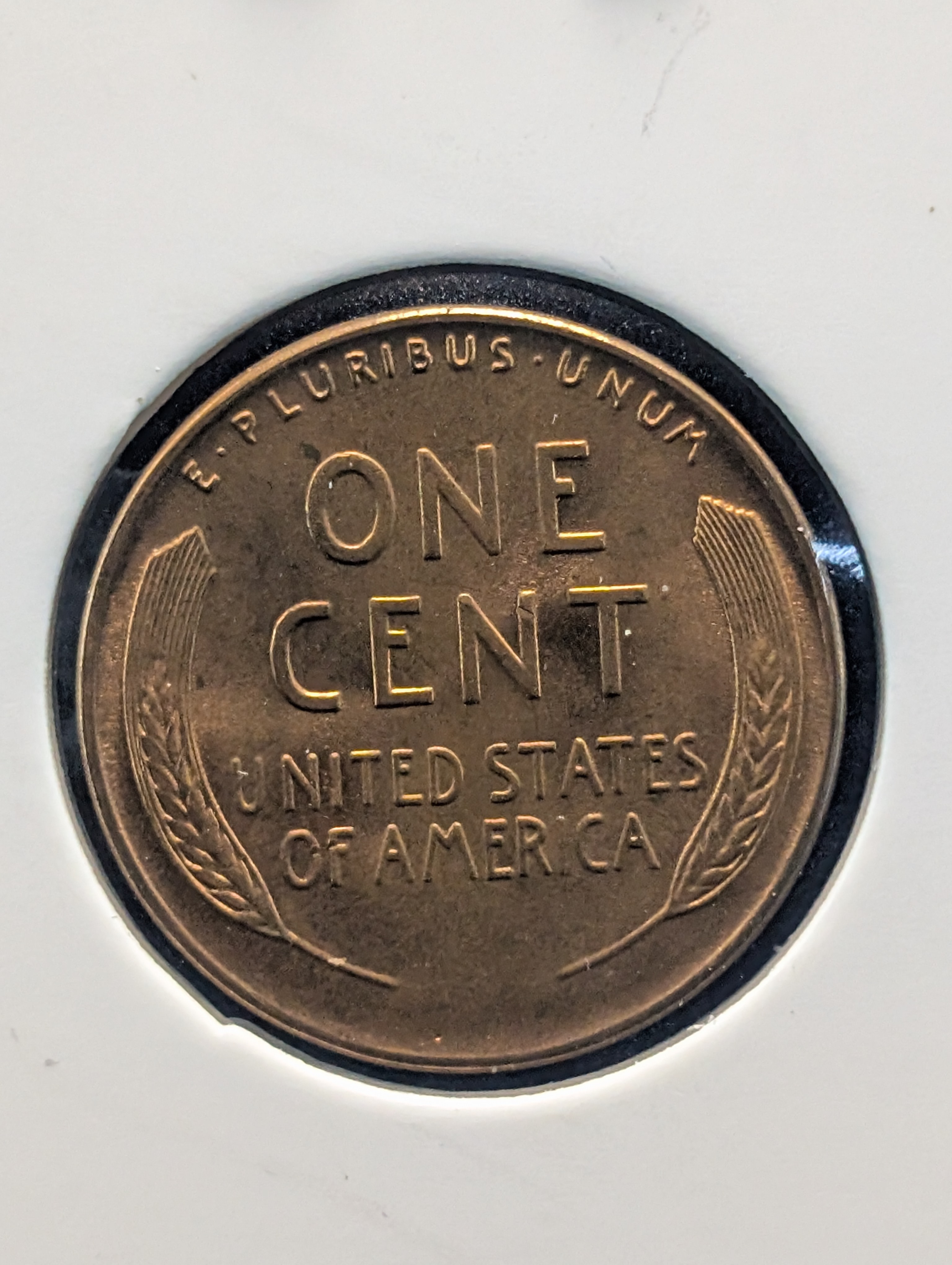 1942-D Lincoln Wheat Cent, Full Wheat Lines