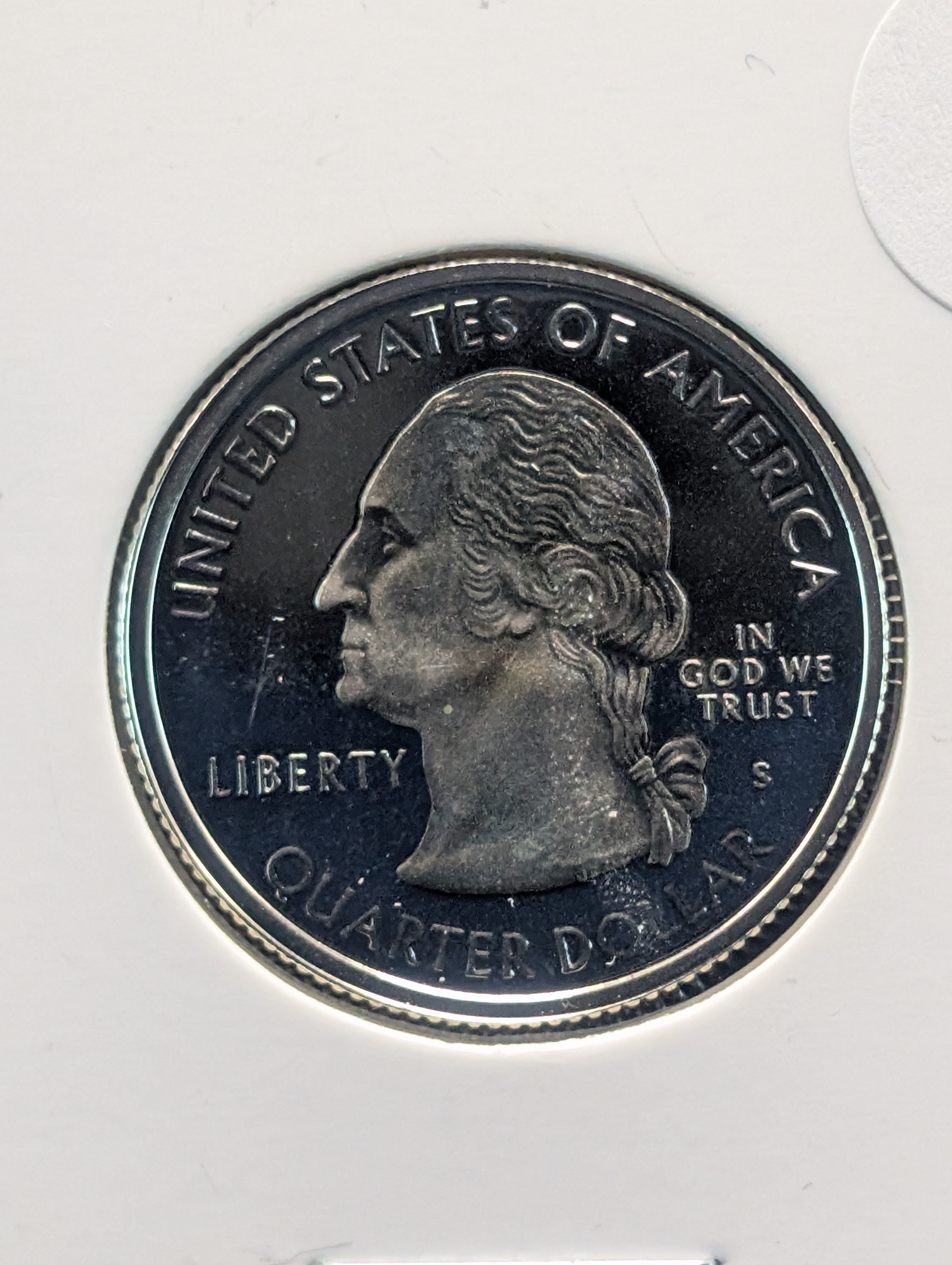 2001-S Proof 90% Silver State Quarter, North Carolina (NC)