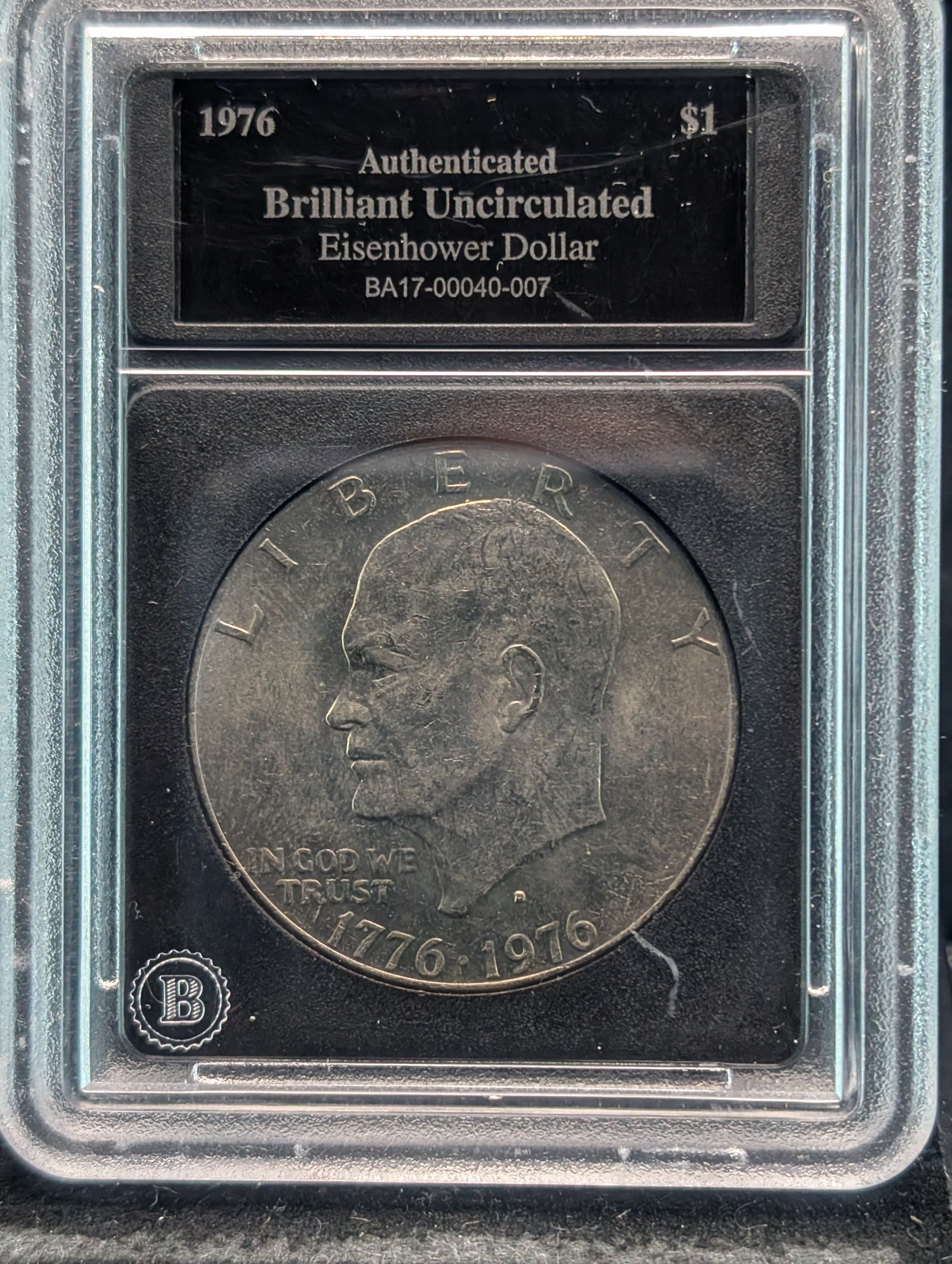 1976-D Bicentennial Eisenhower Dollar