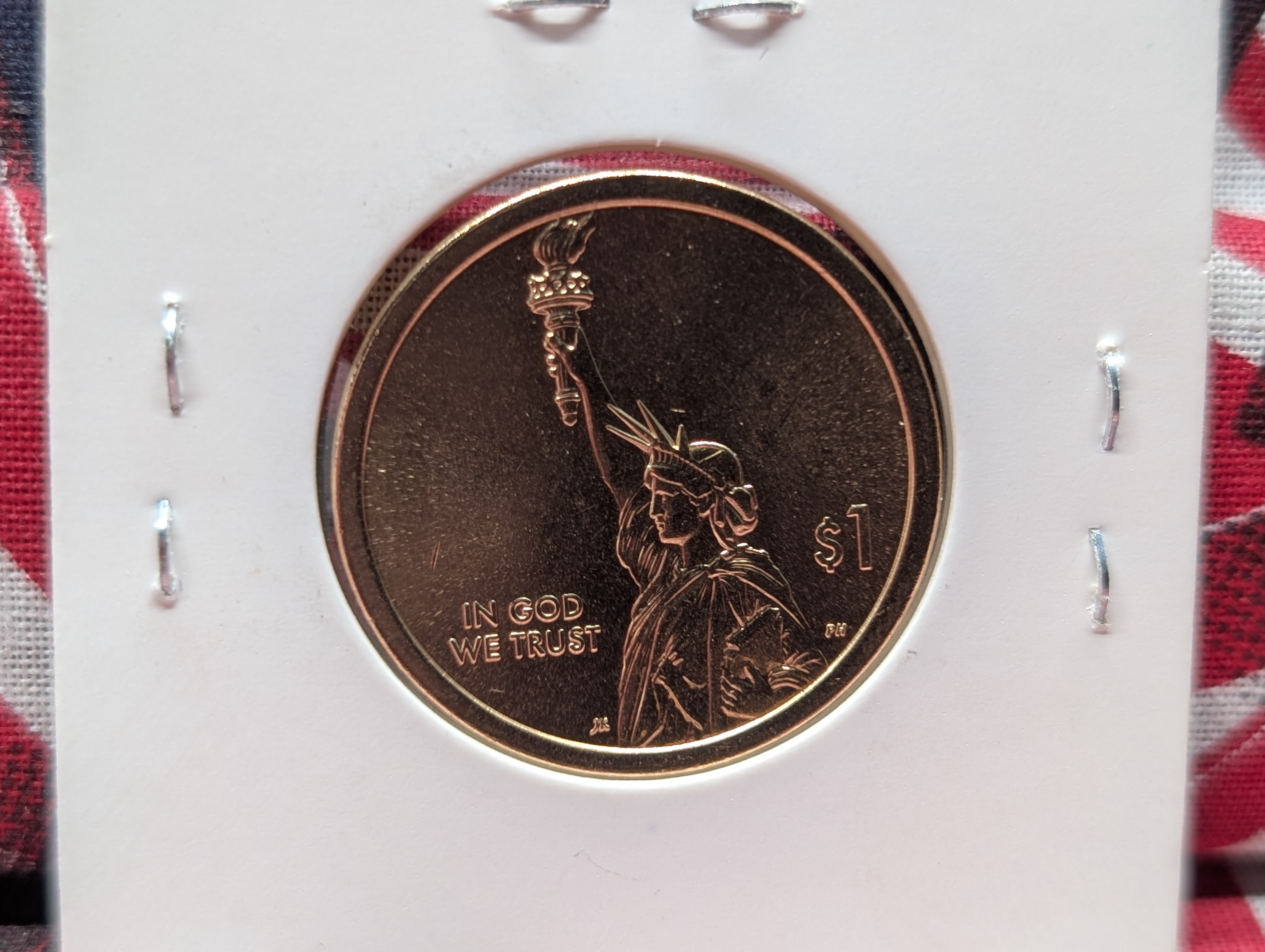 2018-D Uncirculated George Washington Patent Dollar, First of the Innovation Series