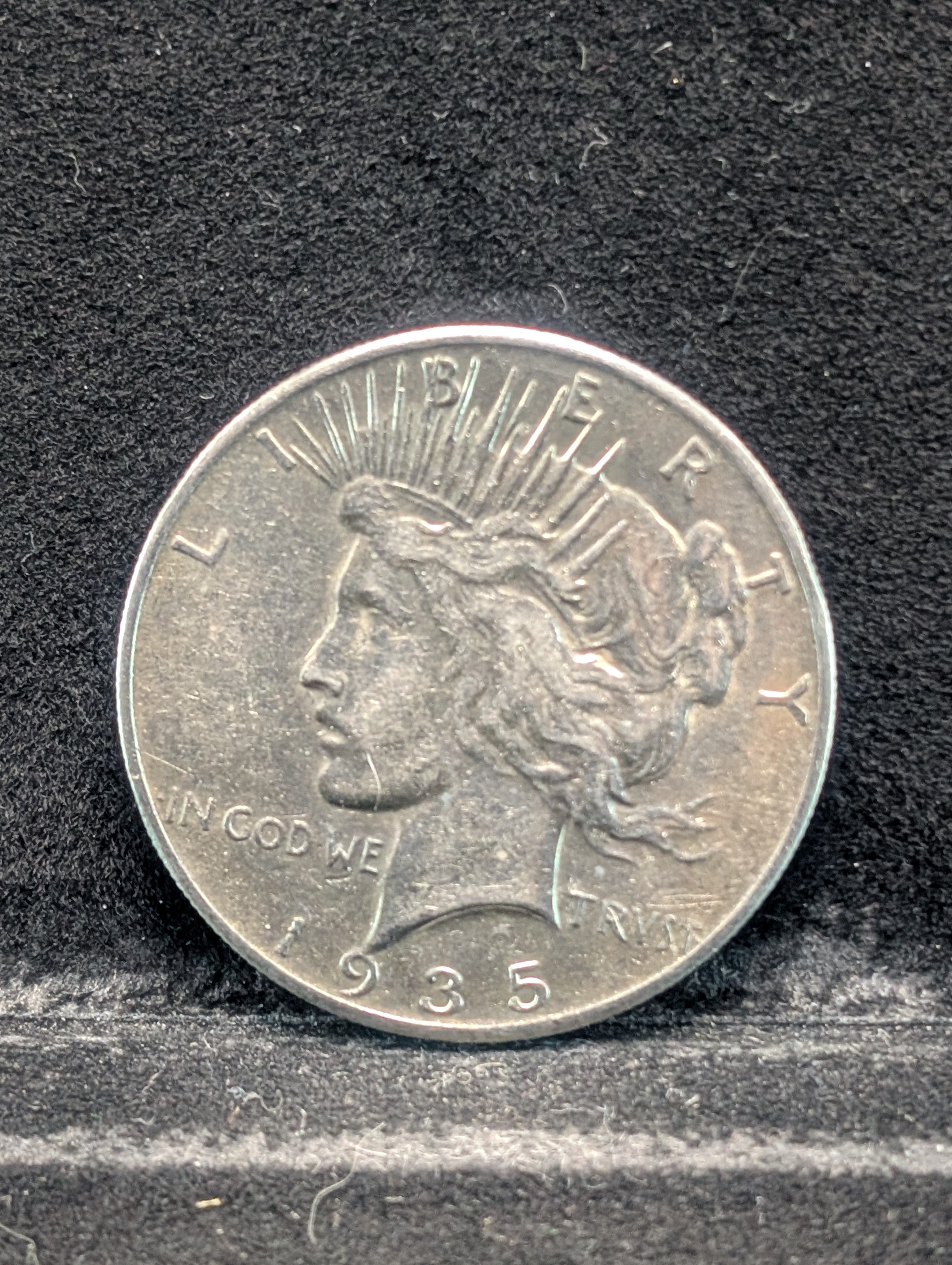 1935 Peace Silver Dollar, Last Year in Series