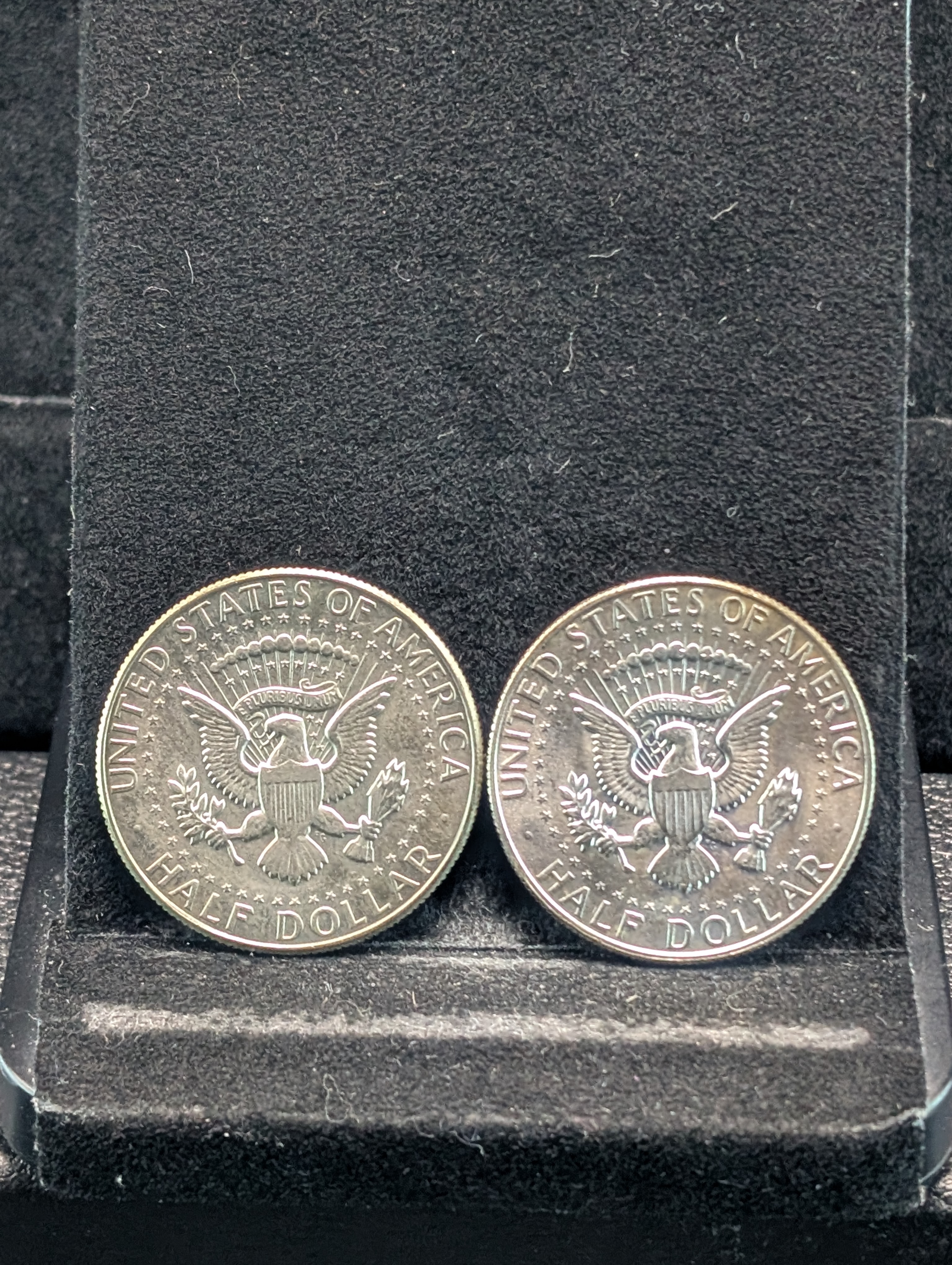 (2) 1967-P 40% Silver Kennedy Half Dollars