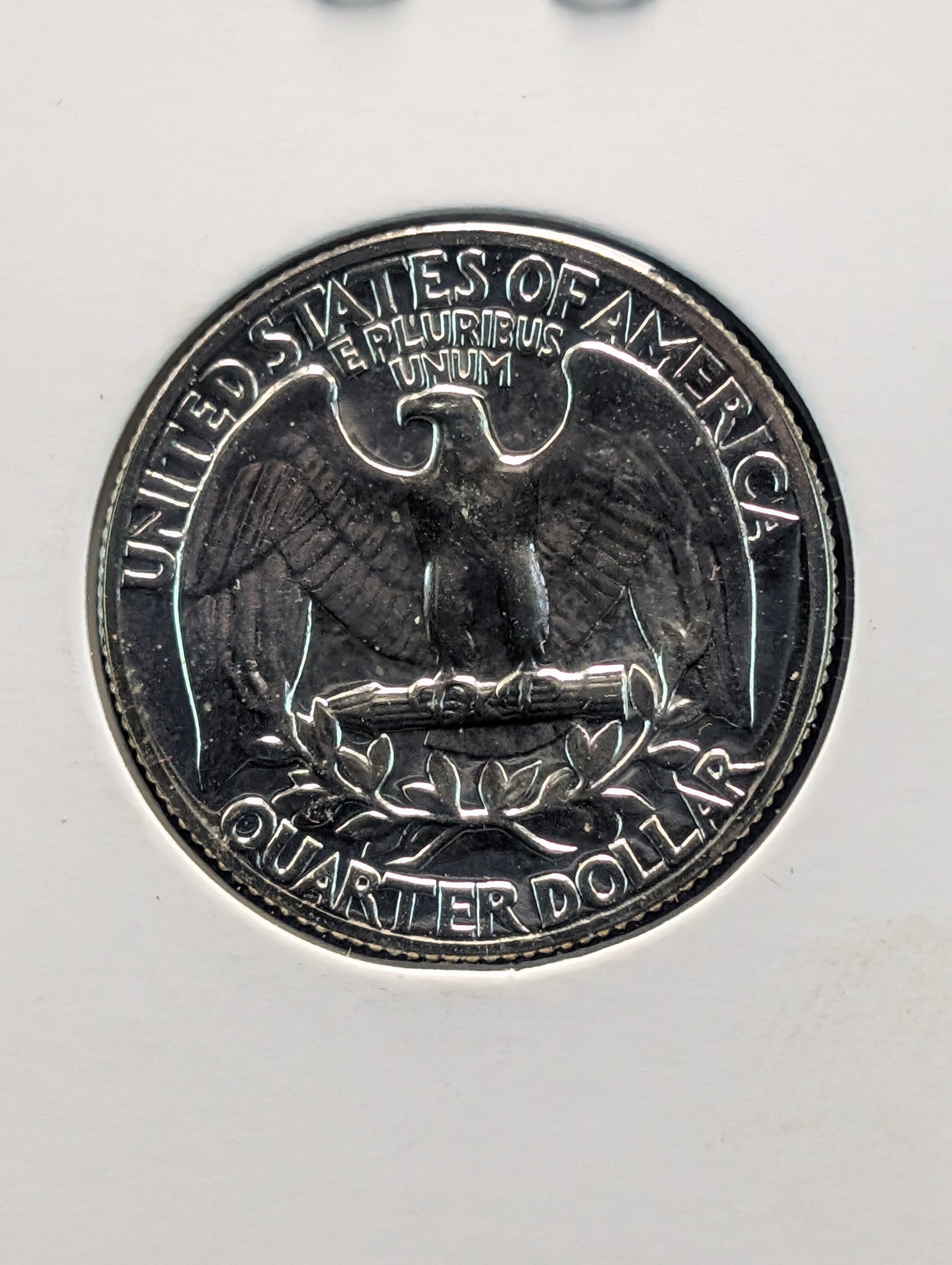 1962 Proof Washington Quarter, 90% Silver