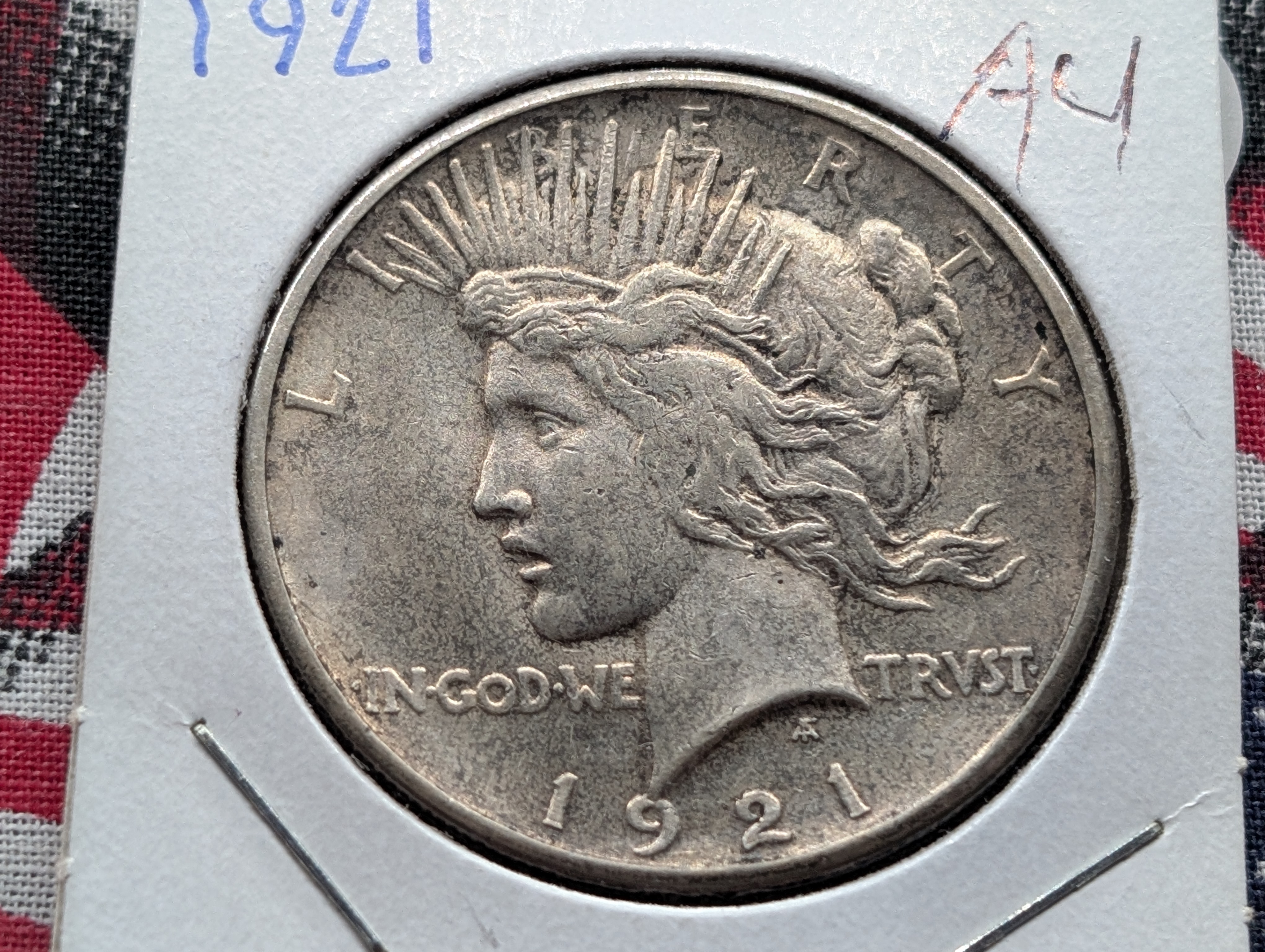 1921 Peace Silver Dollar, Key Date.