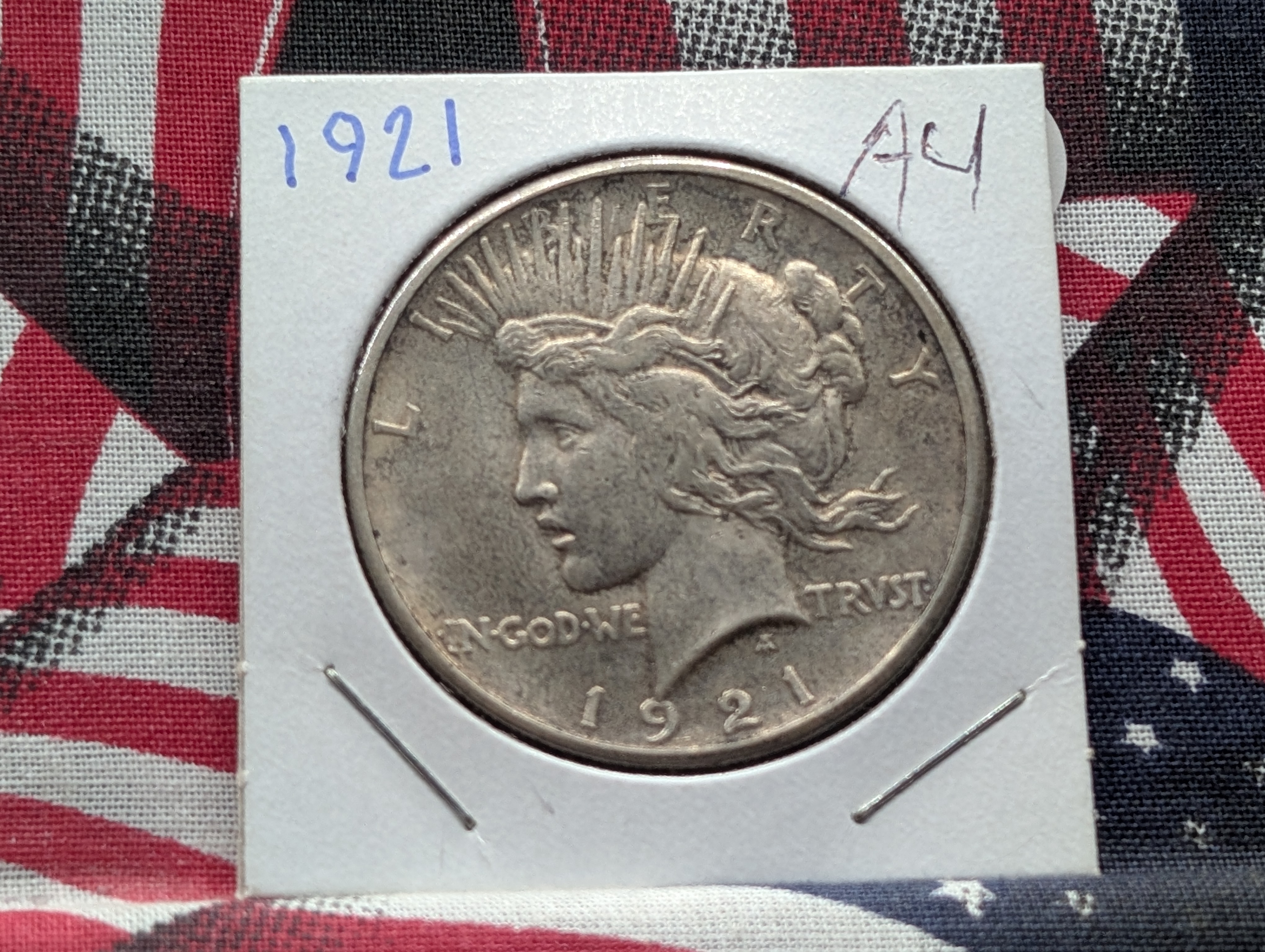 1921 Peace Silver Dollar, Key Date.