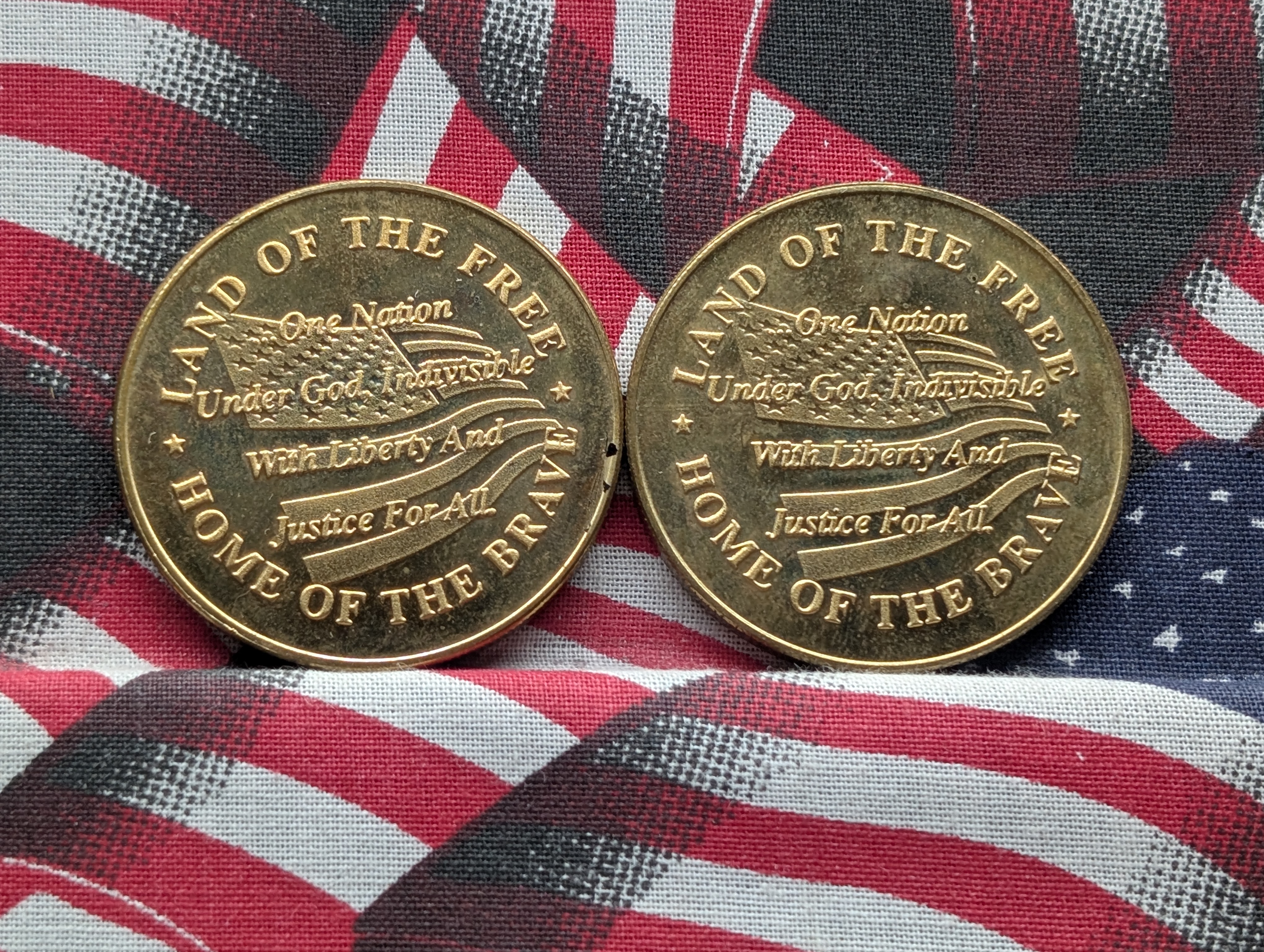 Korean War Veterans Collection, Two Solid Bronze Medals