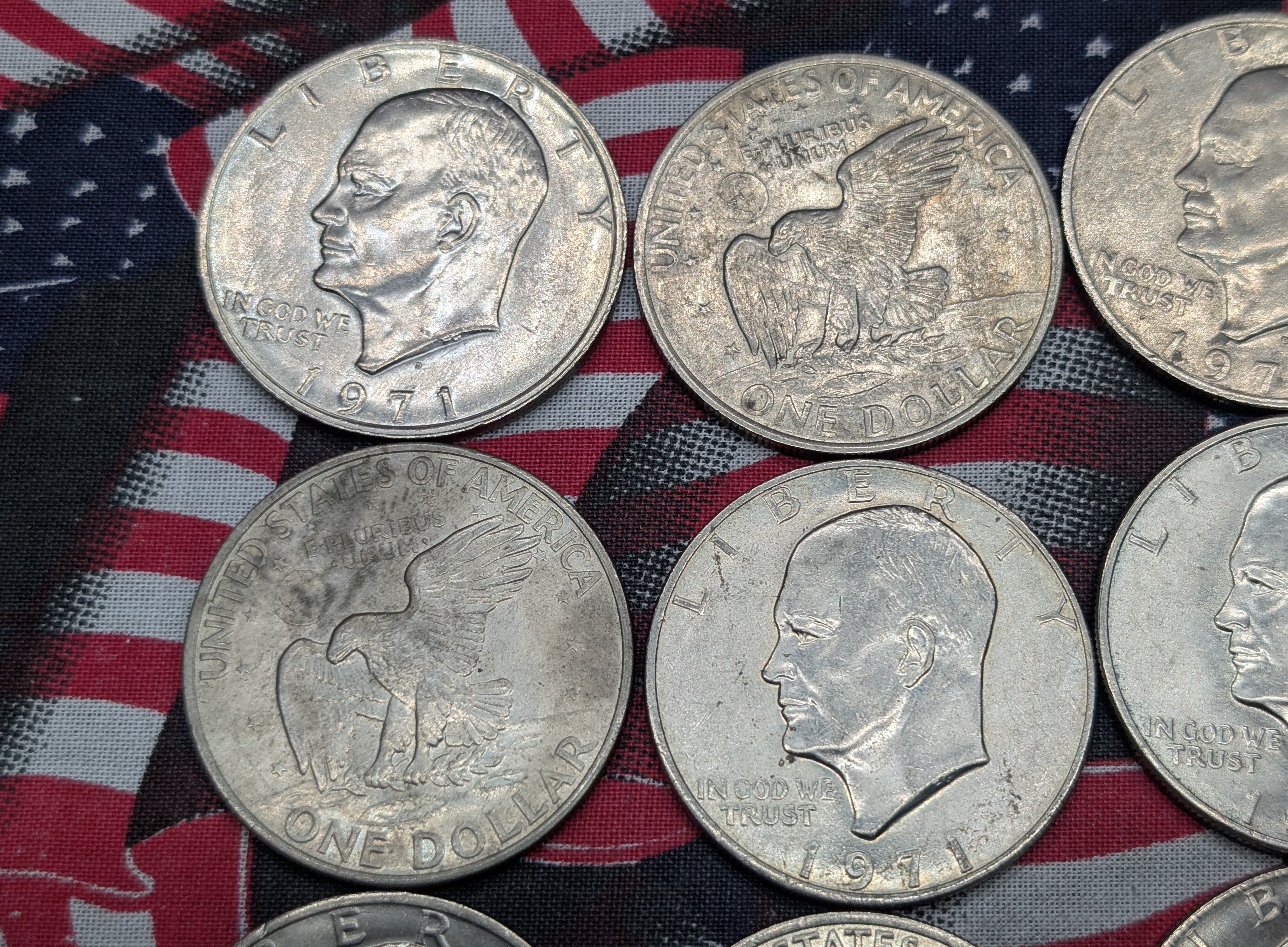 (20) Assorted Eisenhower Dollars