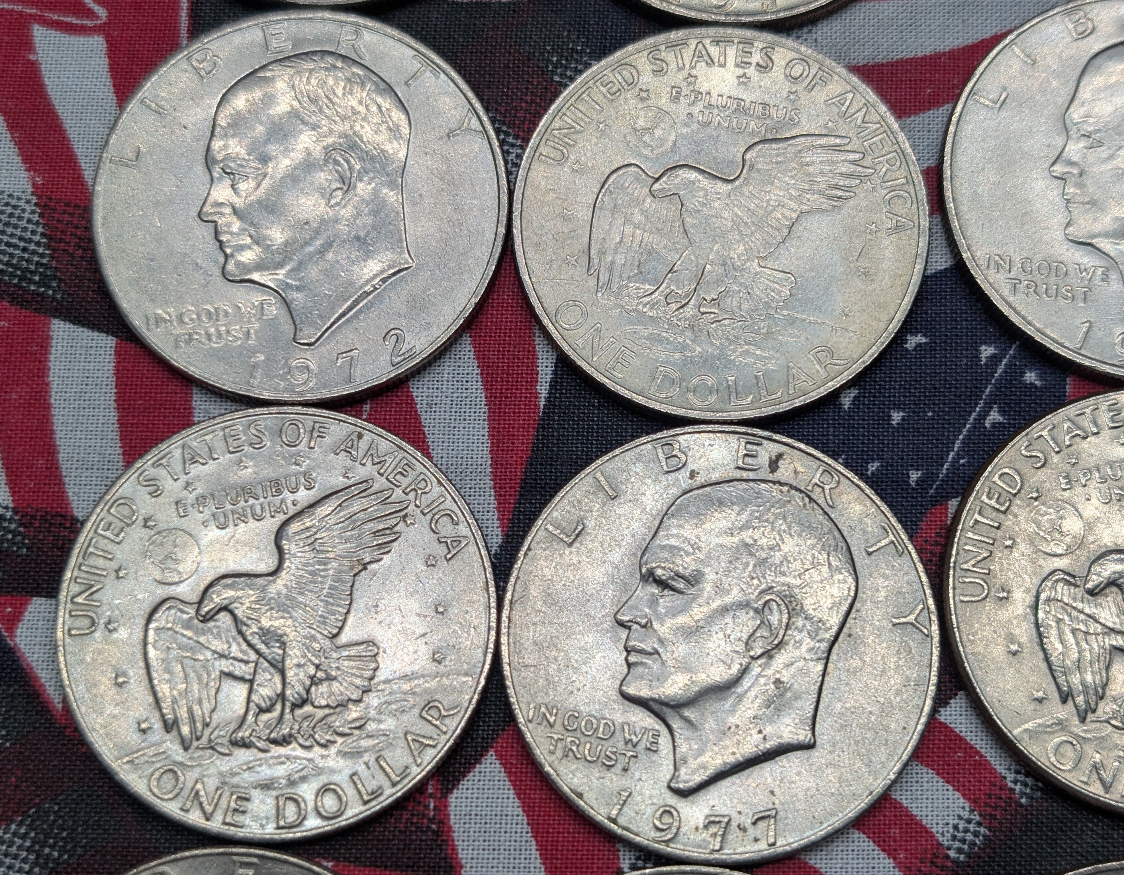 (20) Assorted Eisenhower Dollars