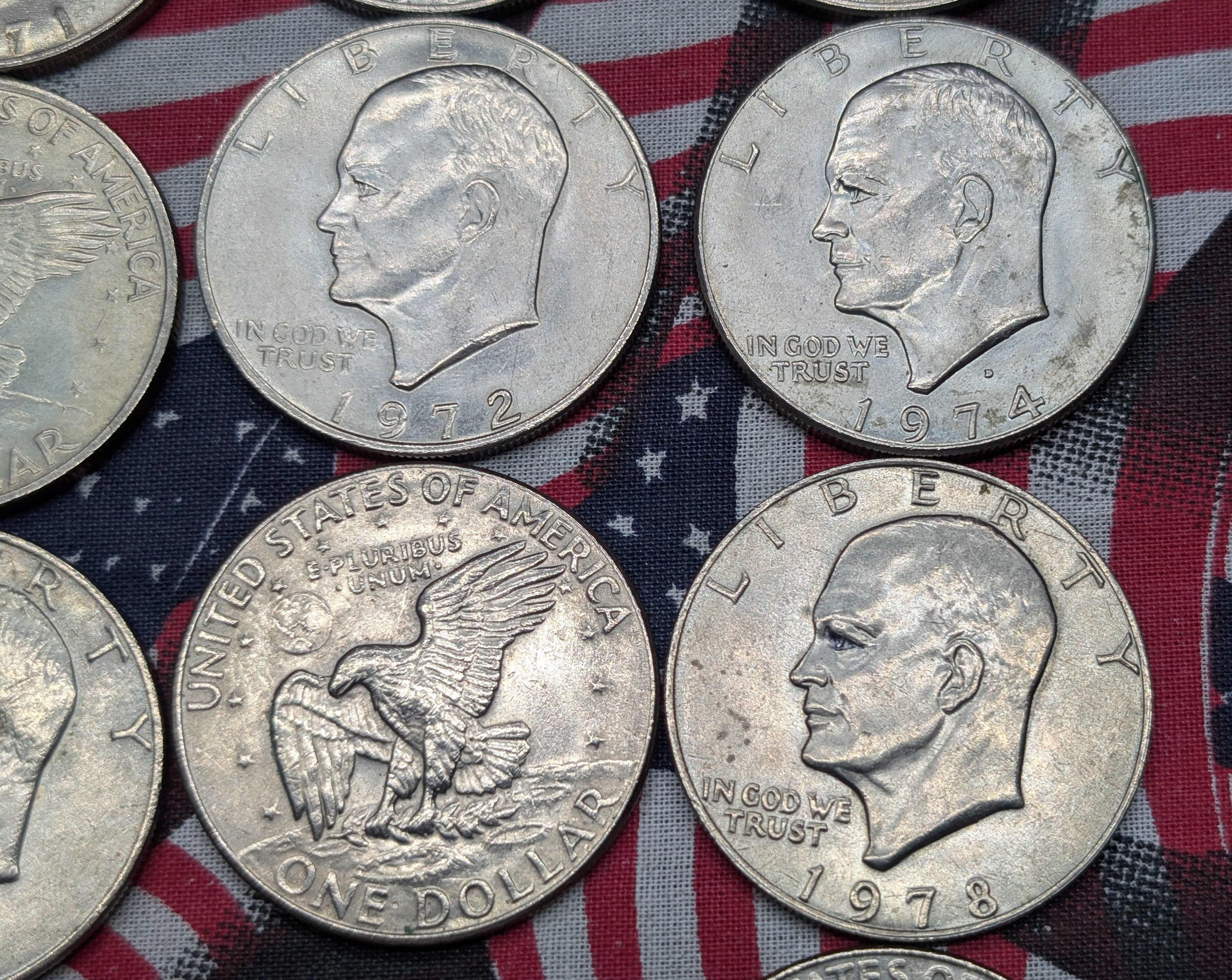 (20) Assorted Eisenhower Dollars