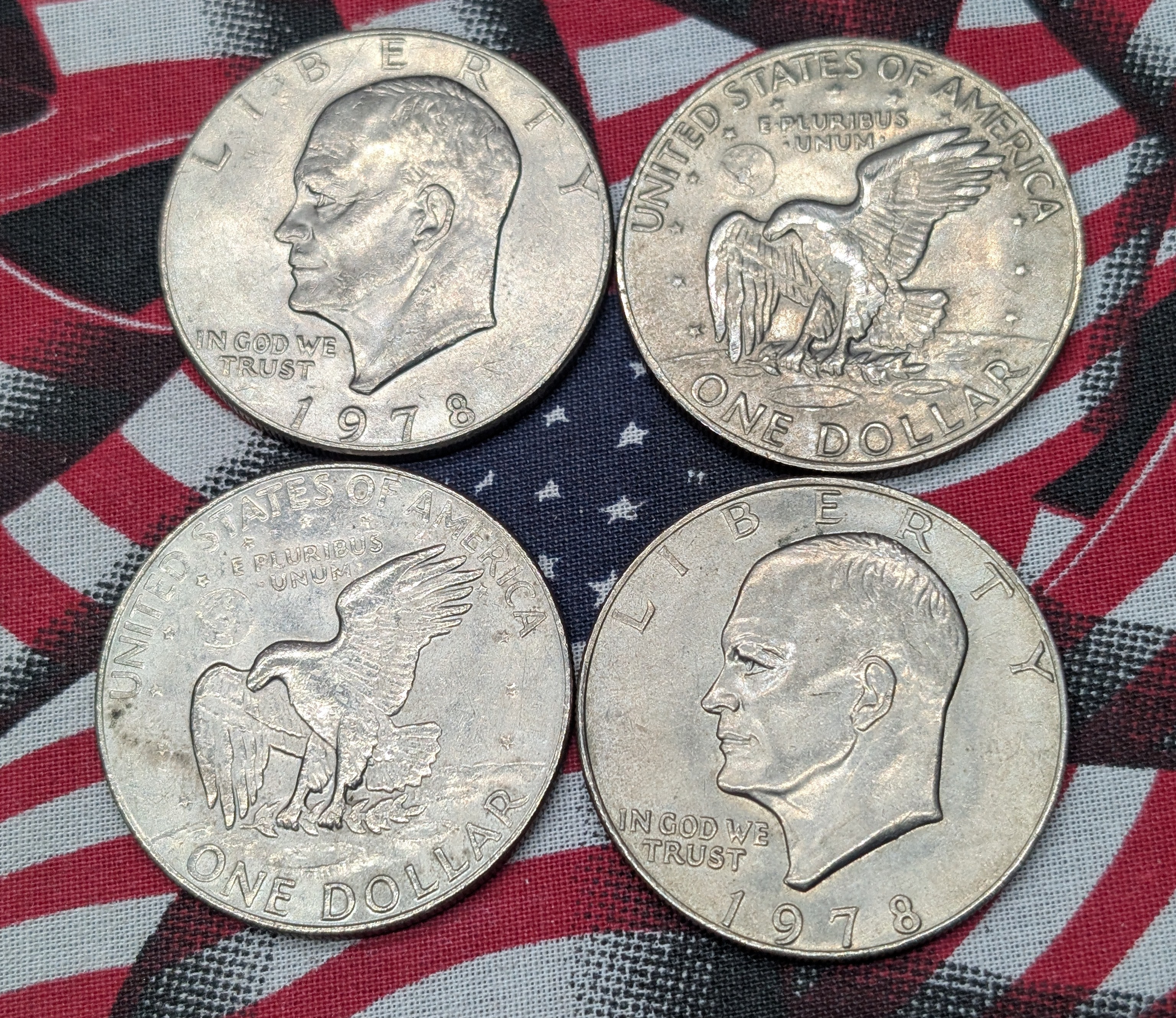 (20) Assorted Eisenhower Dollars