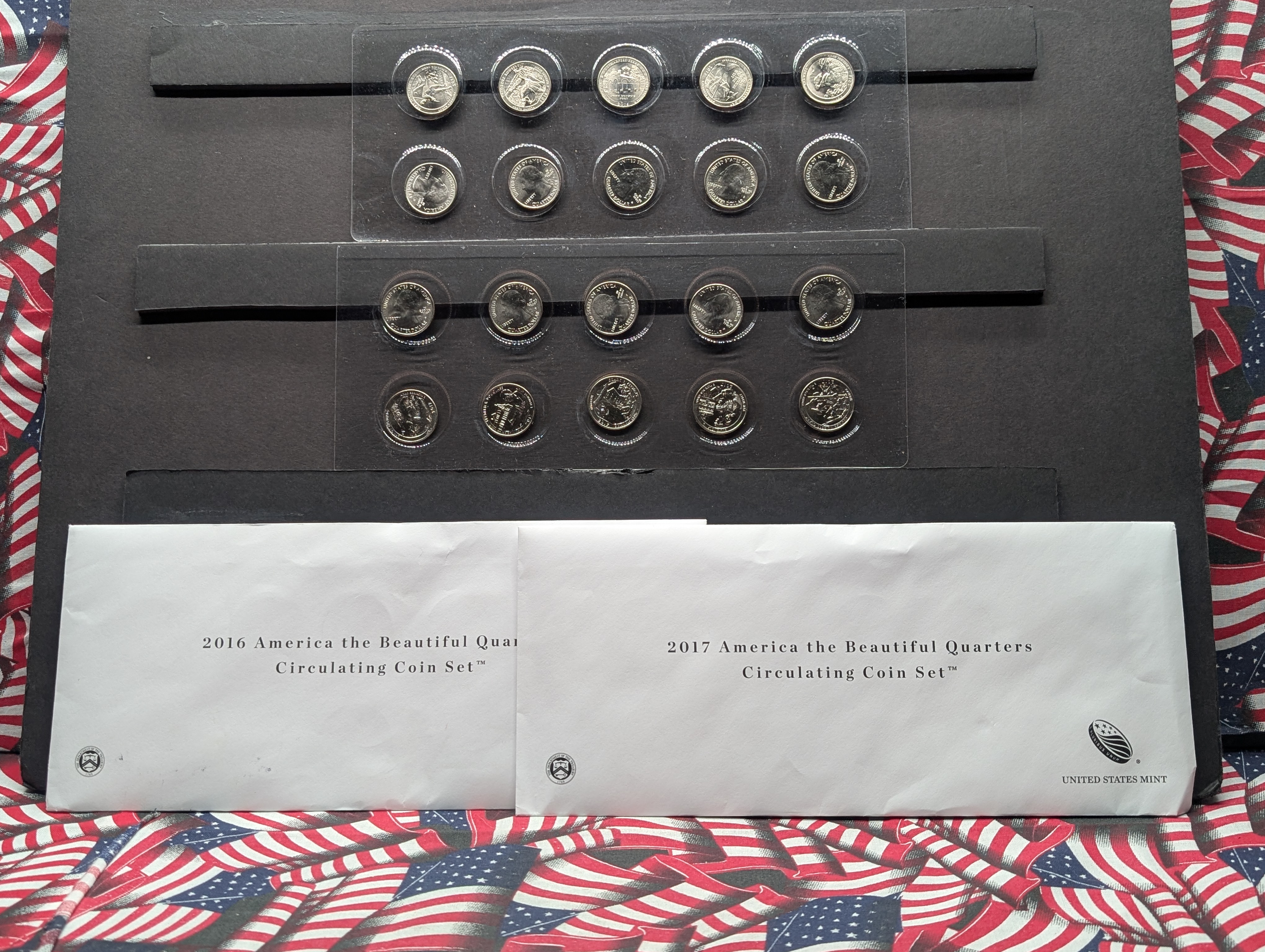 2016 P&D & 2017 P&D U.S. America The Beautiful Quarter Sets In OGP