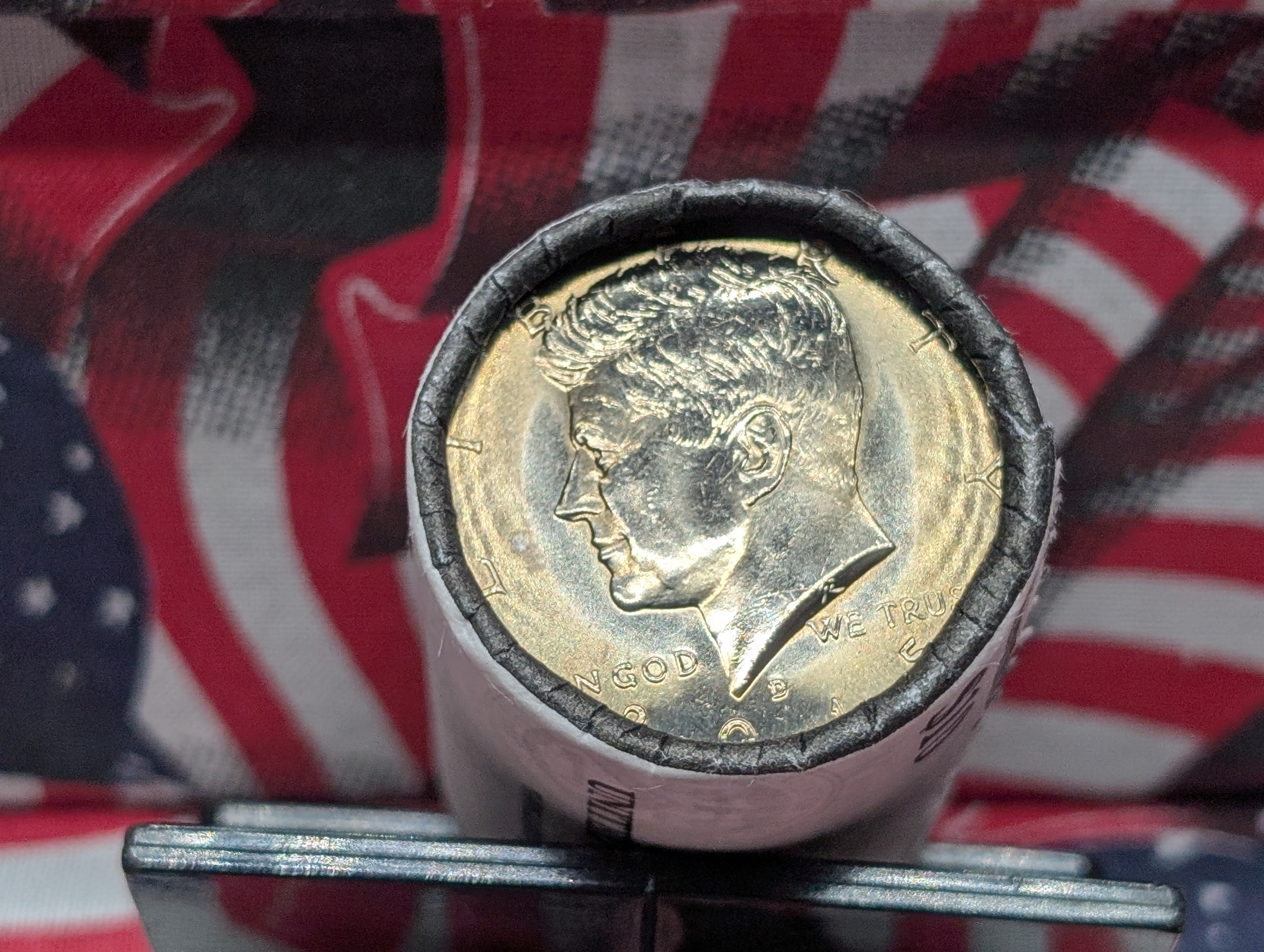 2015-D Kennedy Half Dollar Unopened Roll, 20 Coins