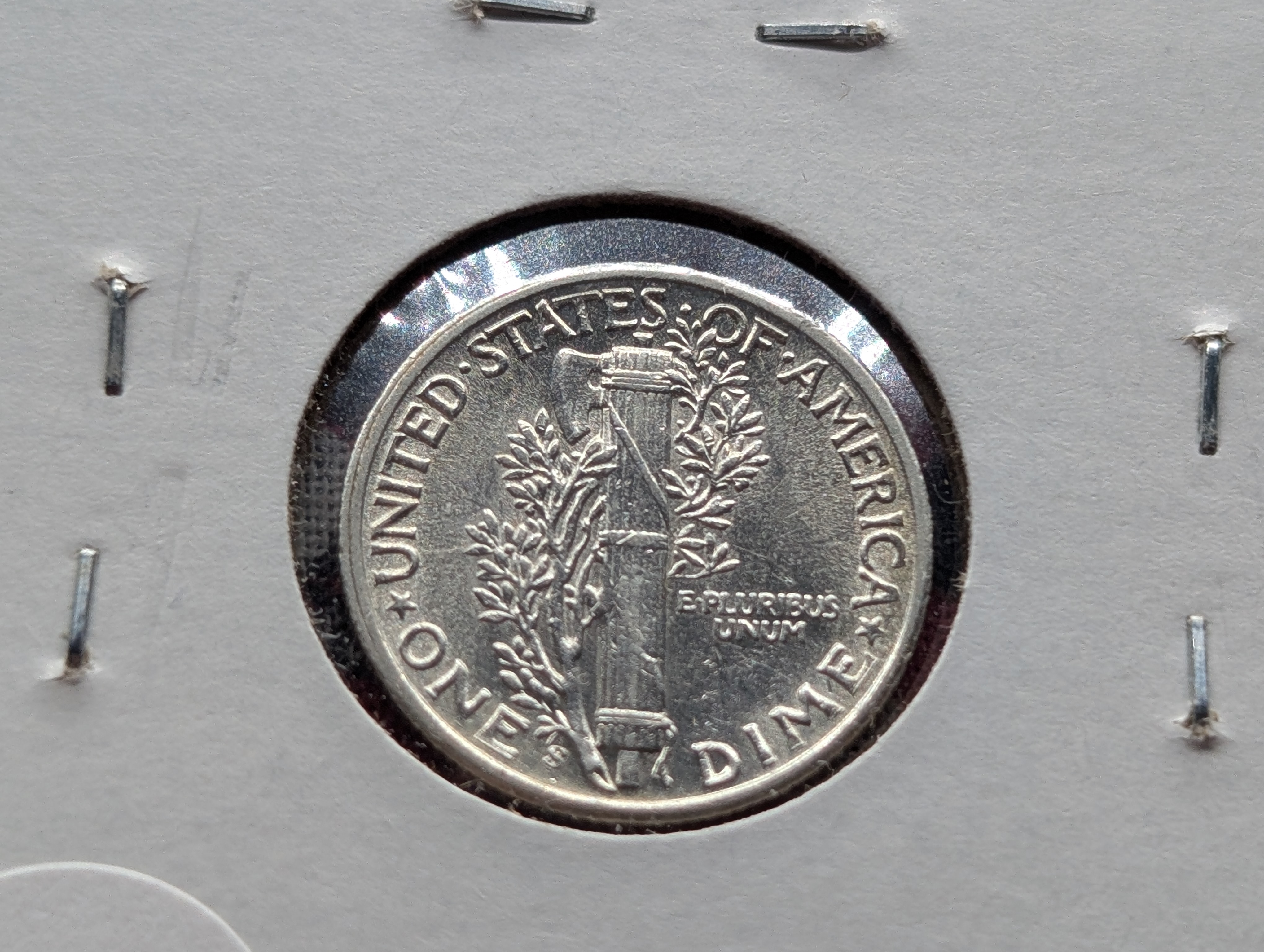 1945-S Mercury 90% Silver Dime
