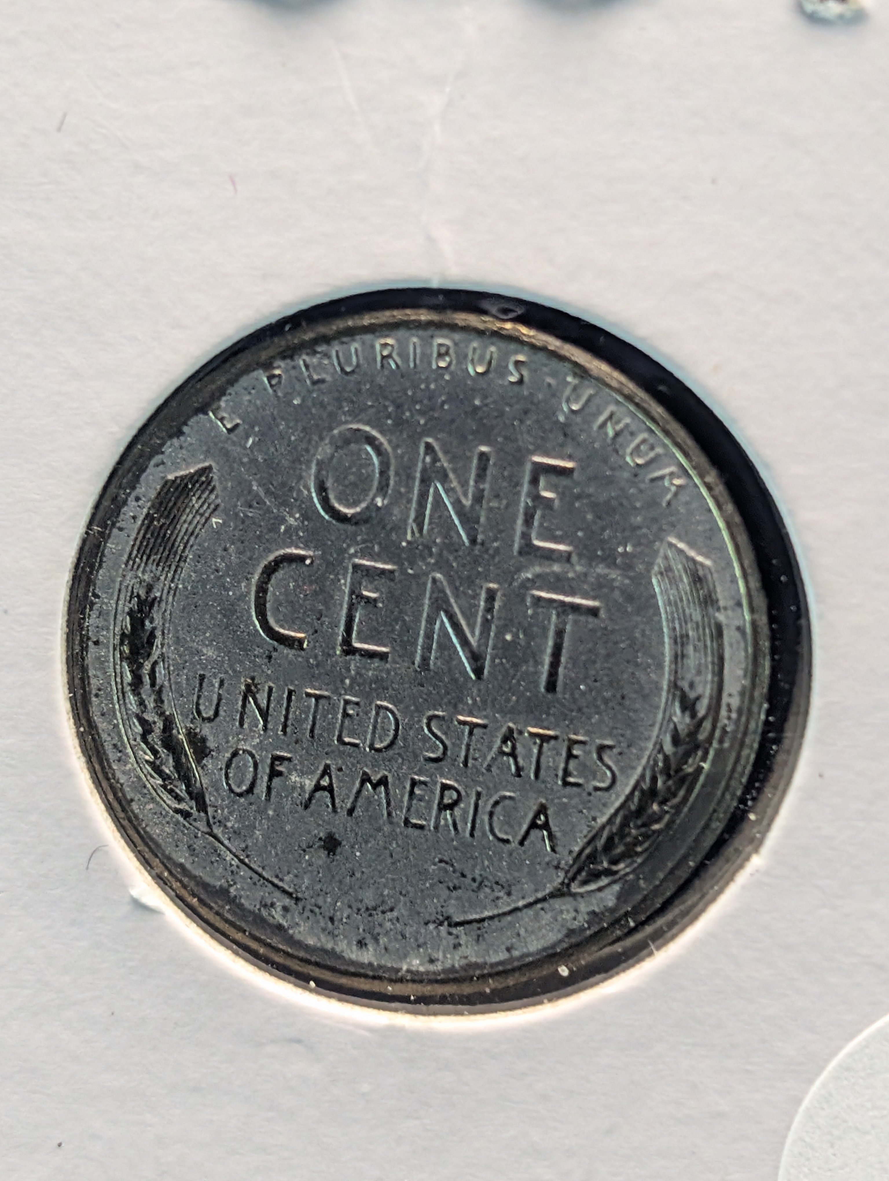 1943-P, D, & S Steel Lincoln Wheat Cents